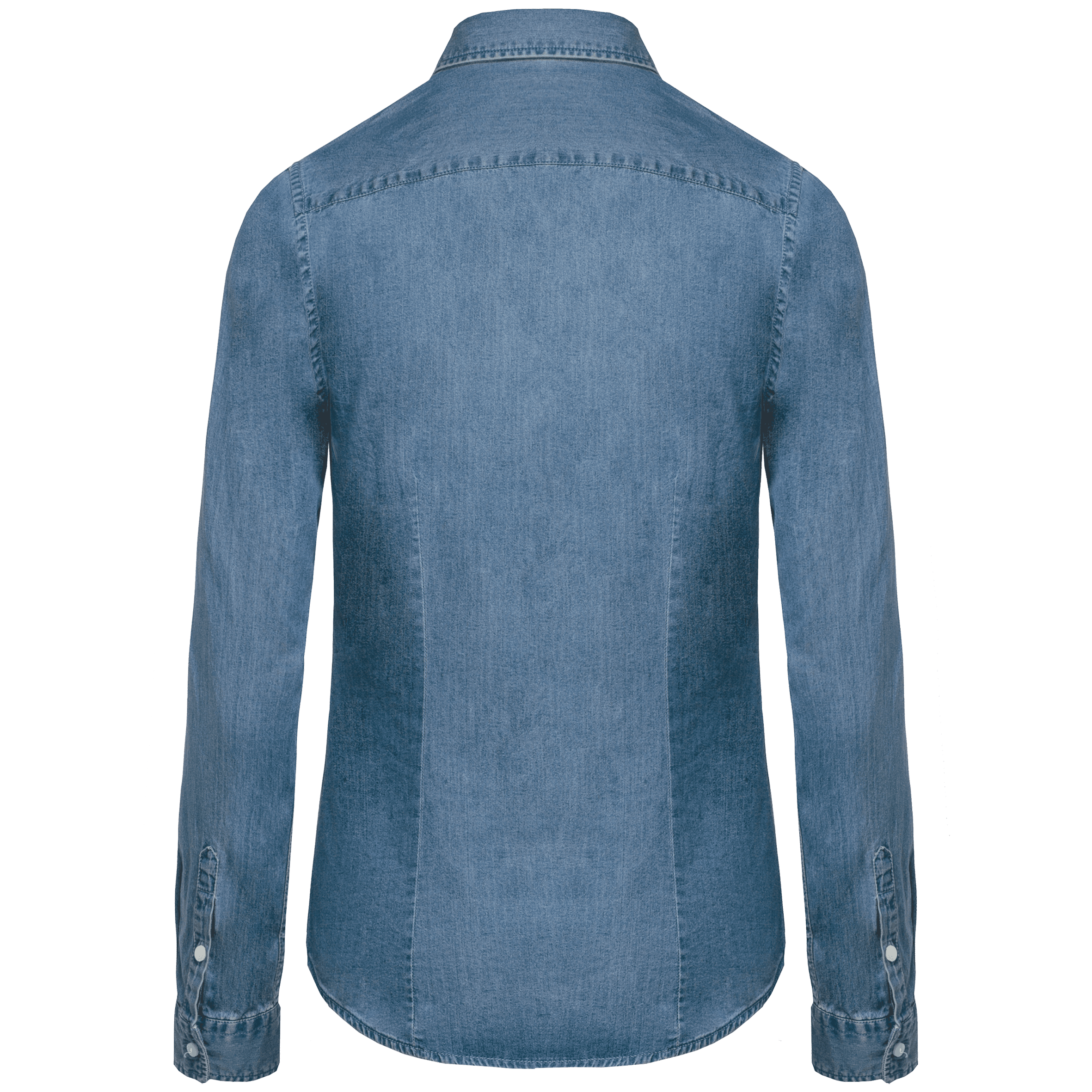 Chemise denim femme — coloris Chambray Blue (Bleu)