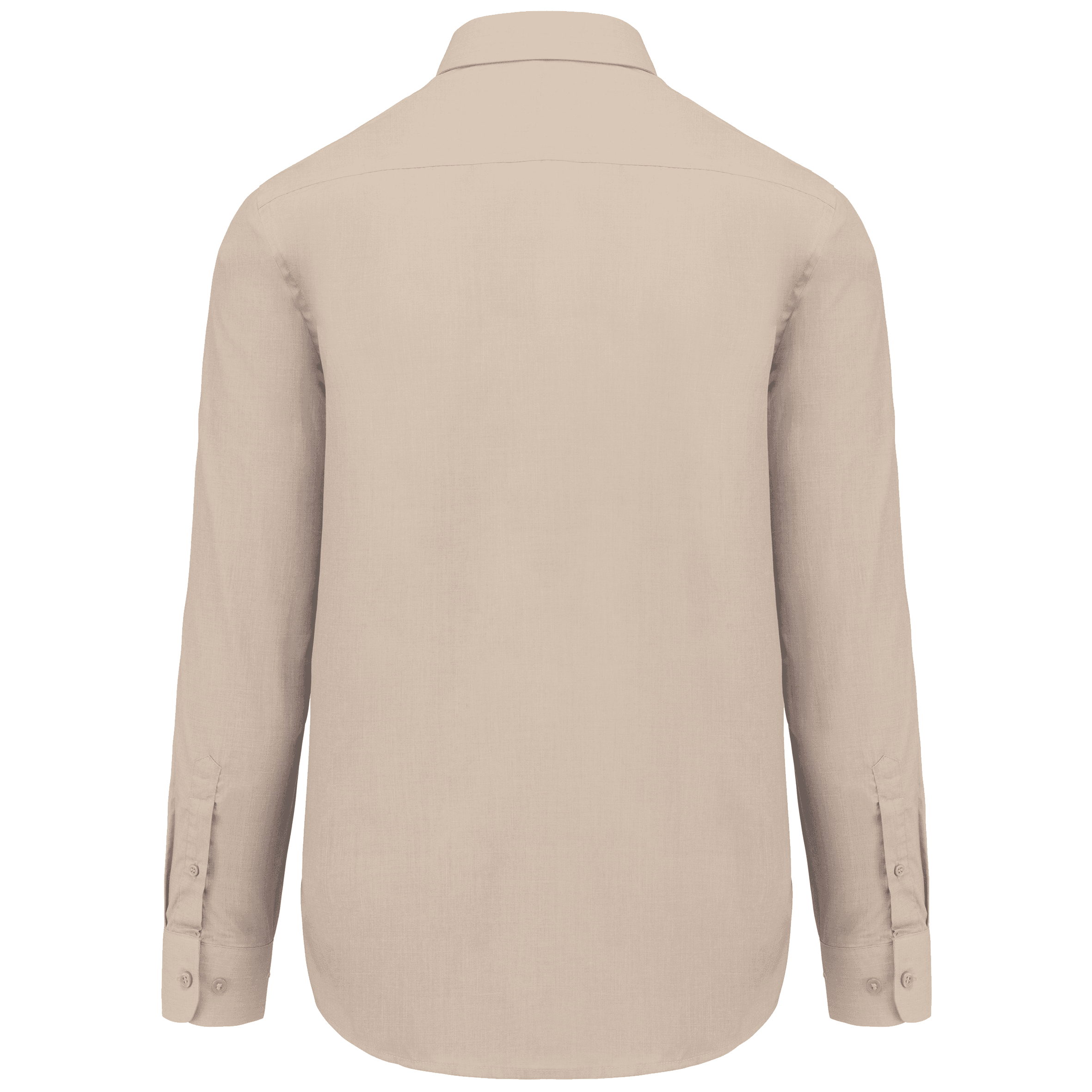 Chemise popeline polycoton entretien facile homme — coloris Angora (Beige)