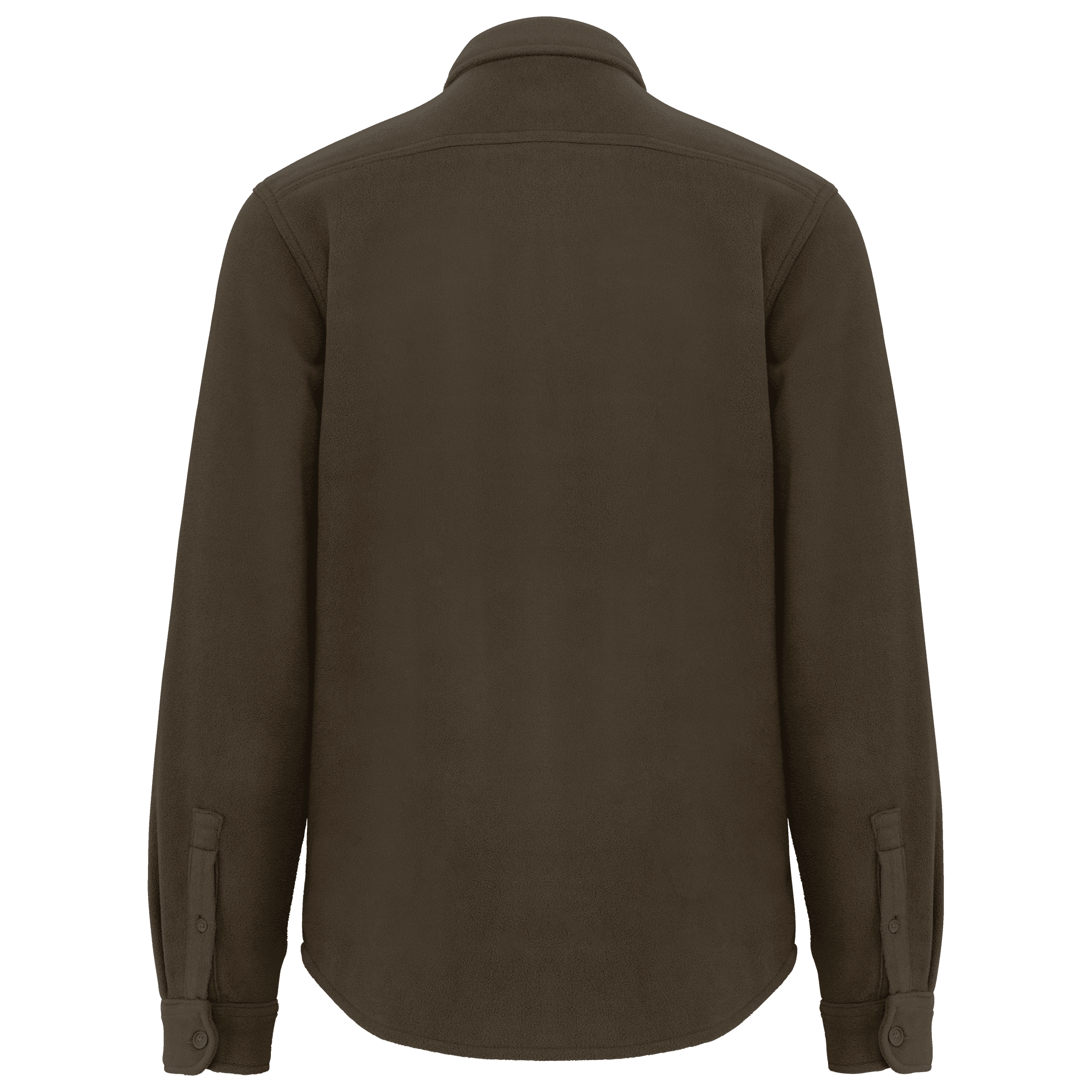 Surchemise polaire doublée sherpa polaire homme — coloris Dark Khaki / Storm Grey (Vert)
