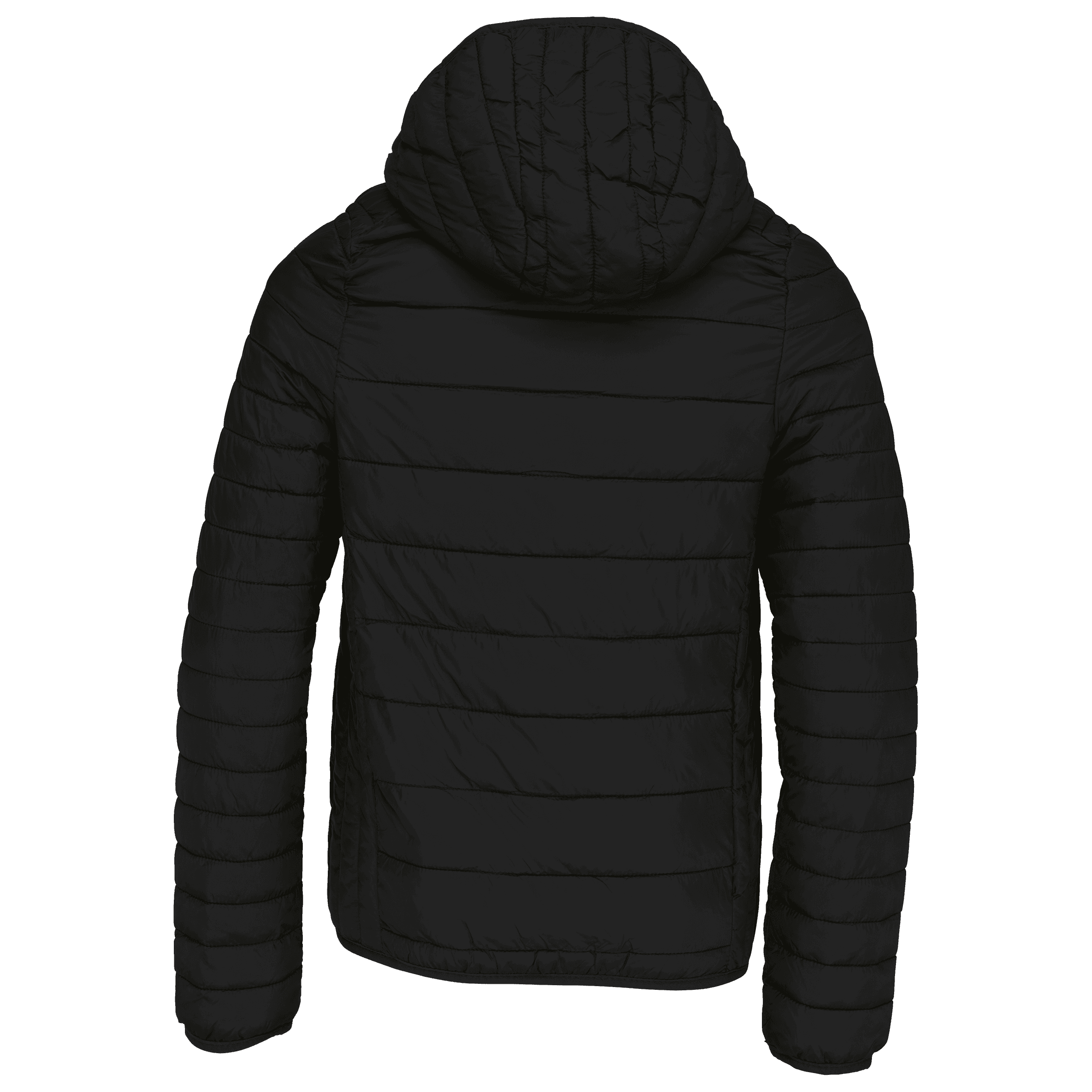 Doudoune légère capuche enfant — coloris Black (Noir)