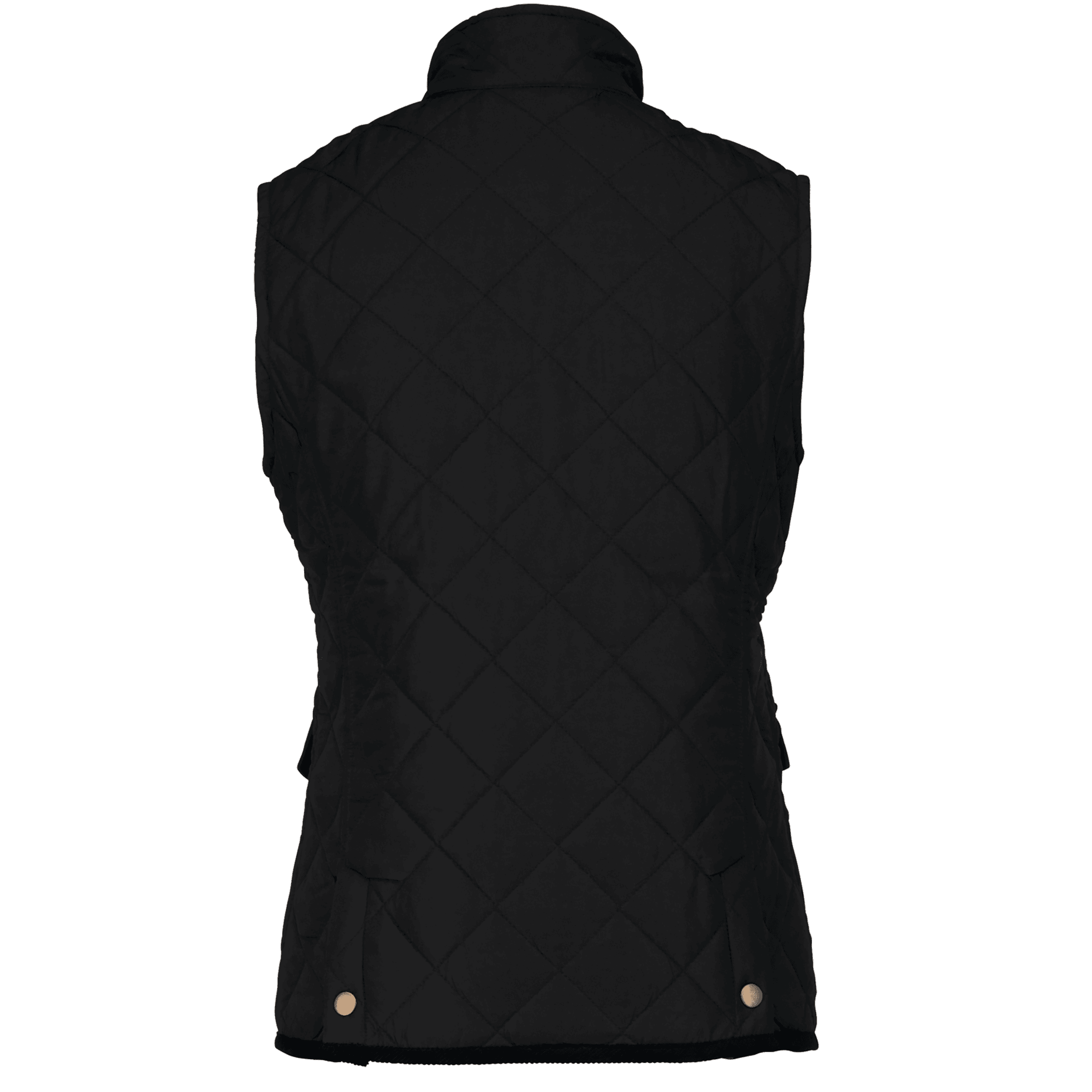 Bodywarmer matelassé femme — coloris Black (Noir)