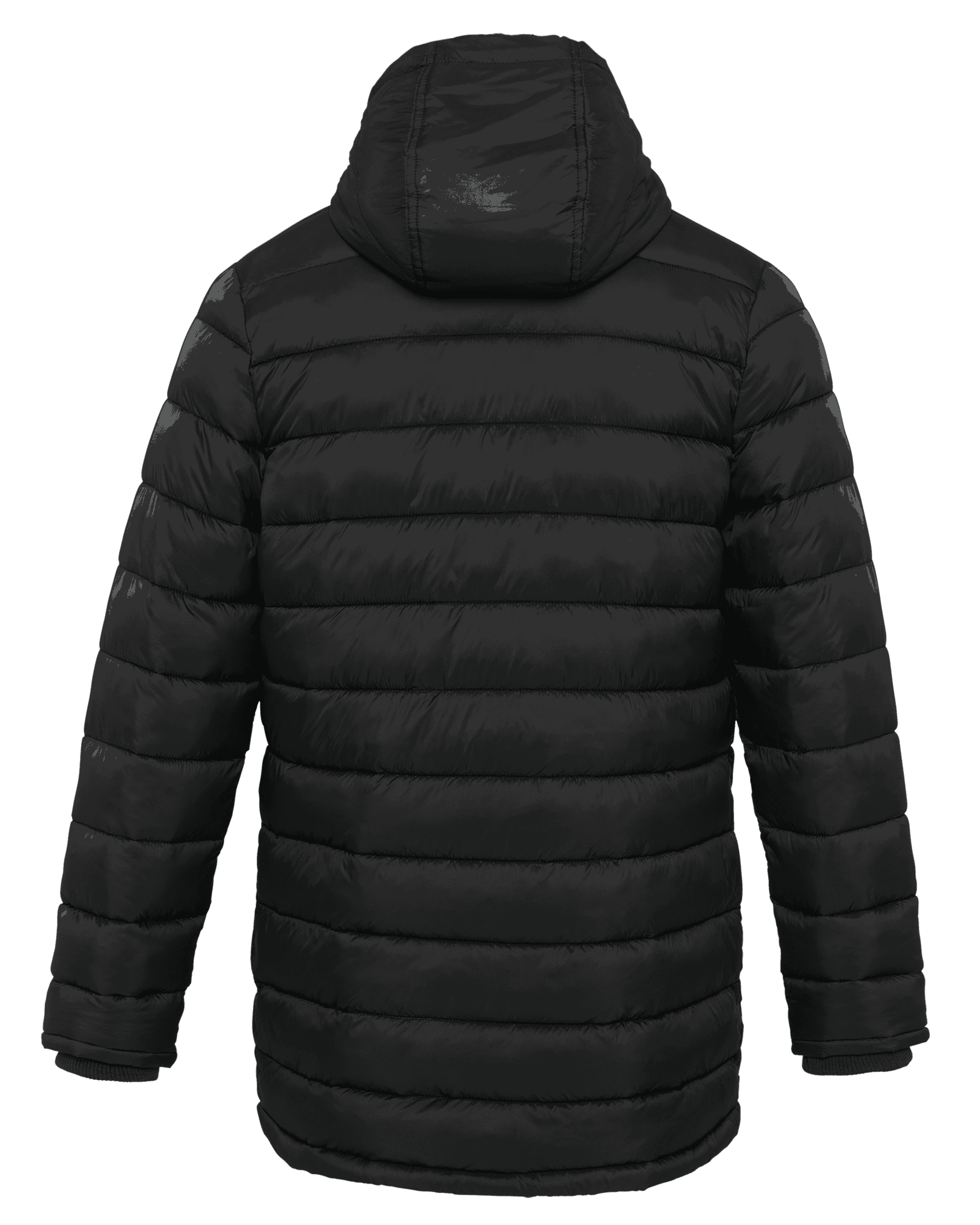 Parka doudoune légère à capuche homme — coloris Black (Noir)