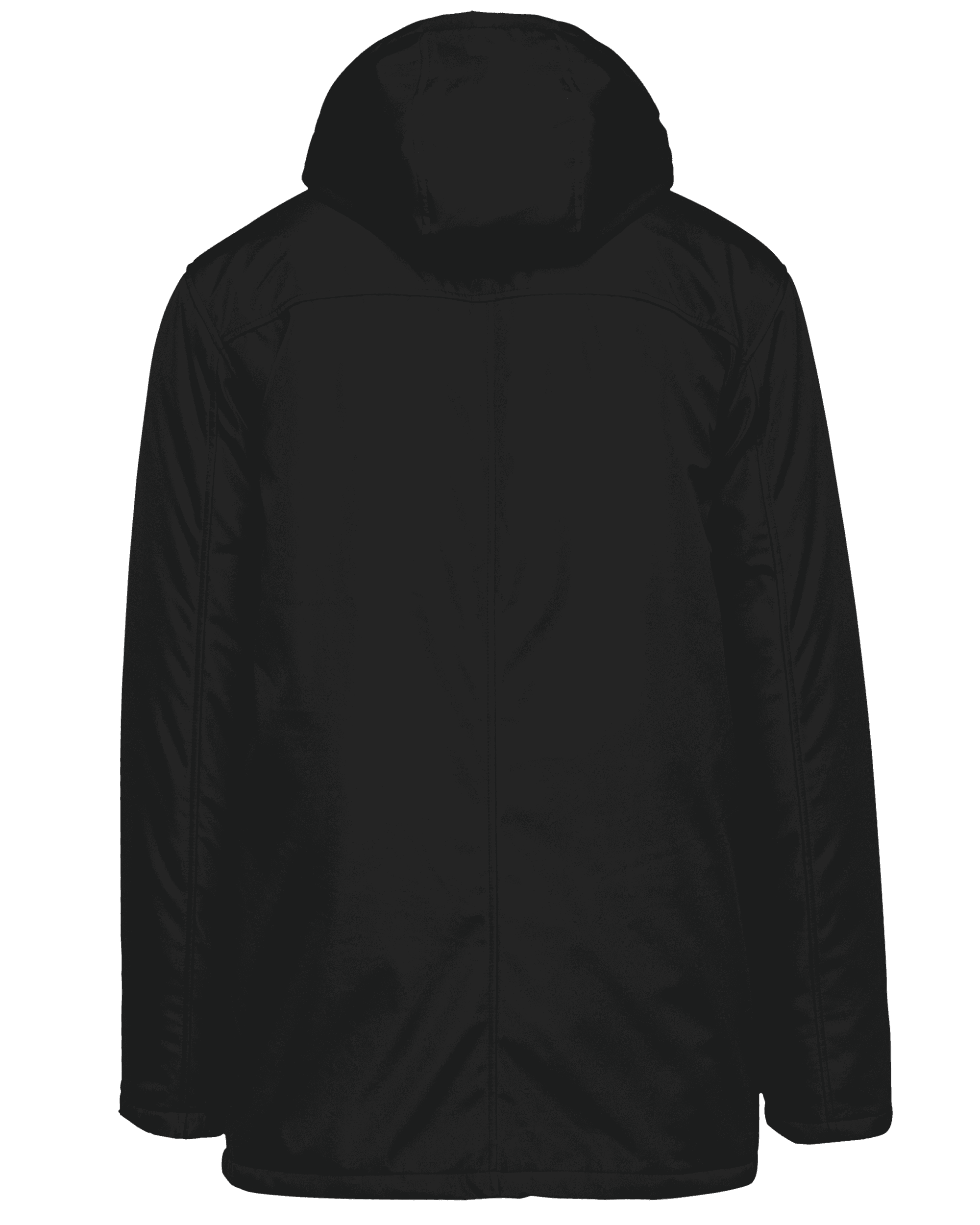 Parka avec capuche amovible homme — coloris Black (Noir)
