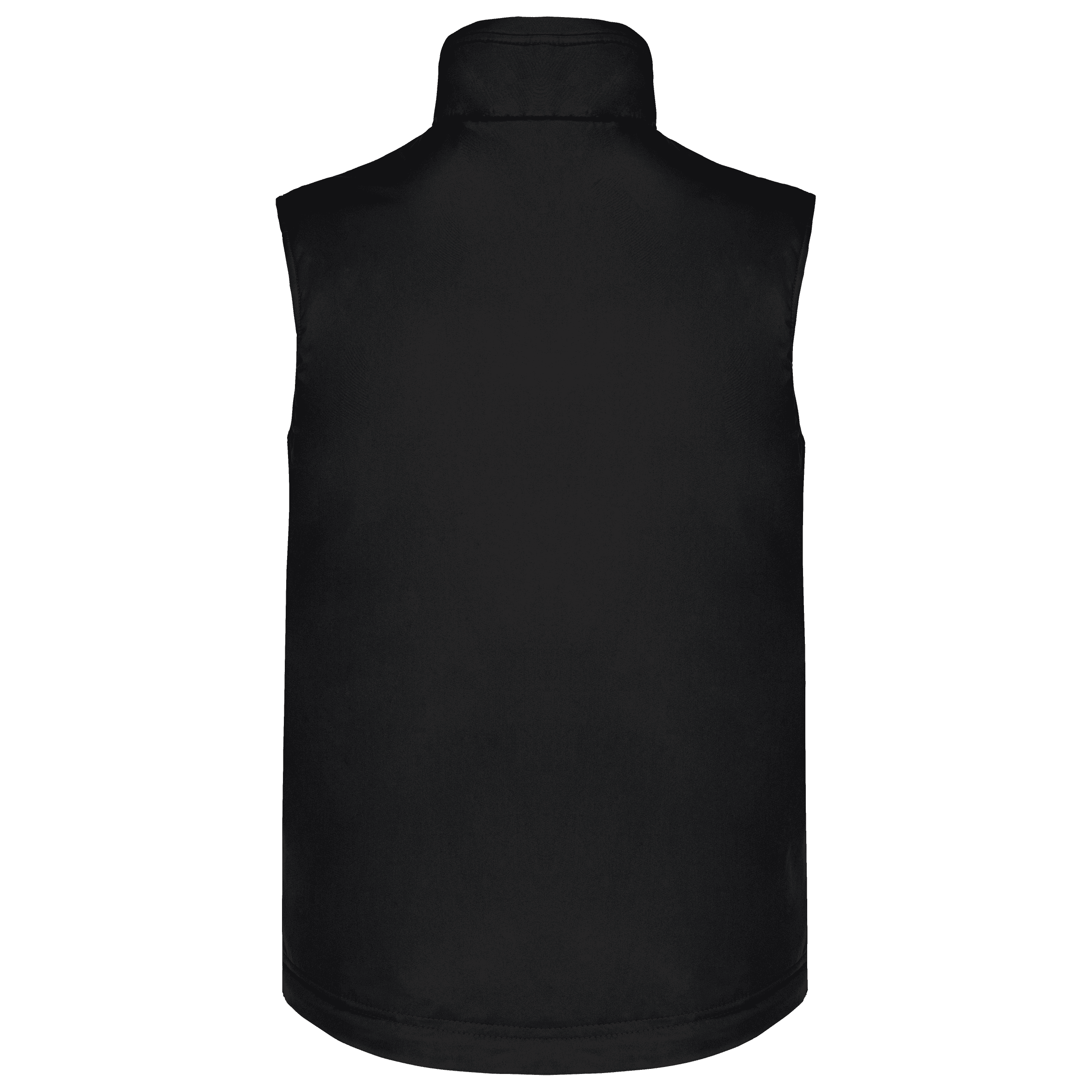 Bodywarmer doublé polaire homme — coloris Black (Noir)