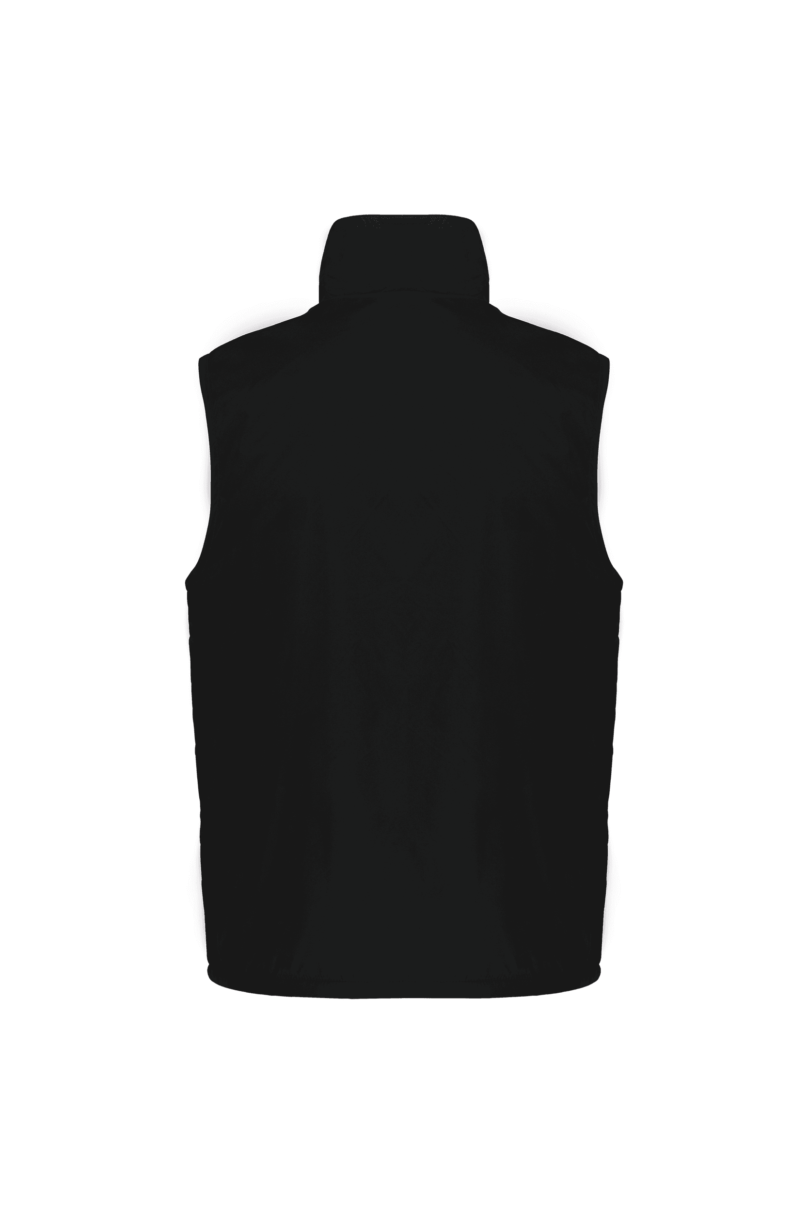 Bodywarmer doublé polaire unisexe — coloris Black / Grey (Noir)