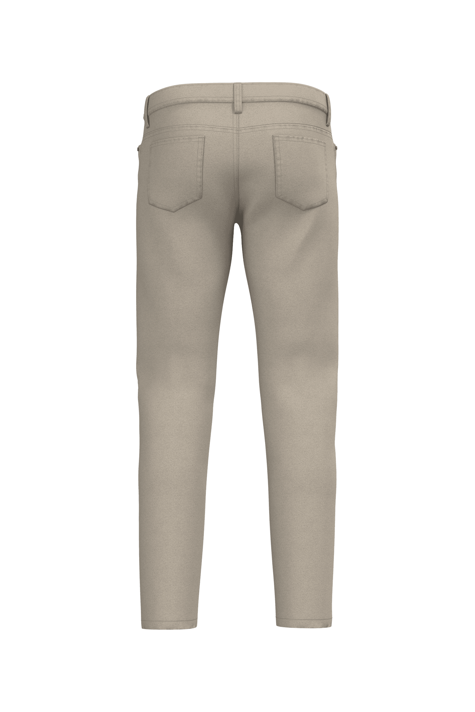 Pantalon 5 poches homme — coloris Washed beige (Beige)