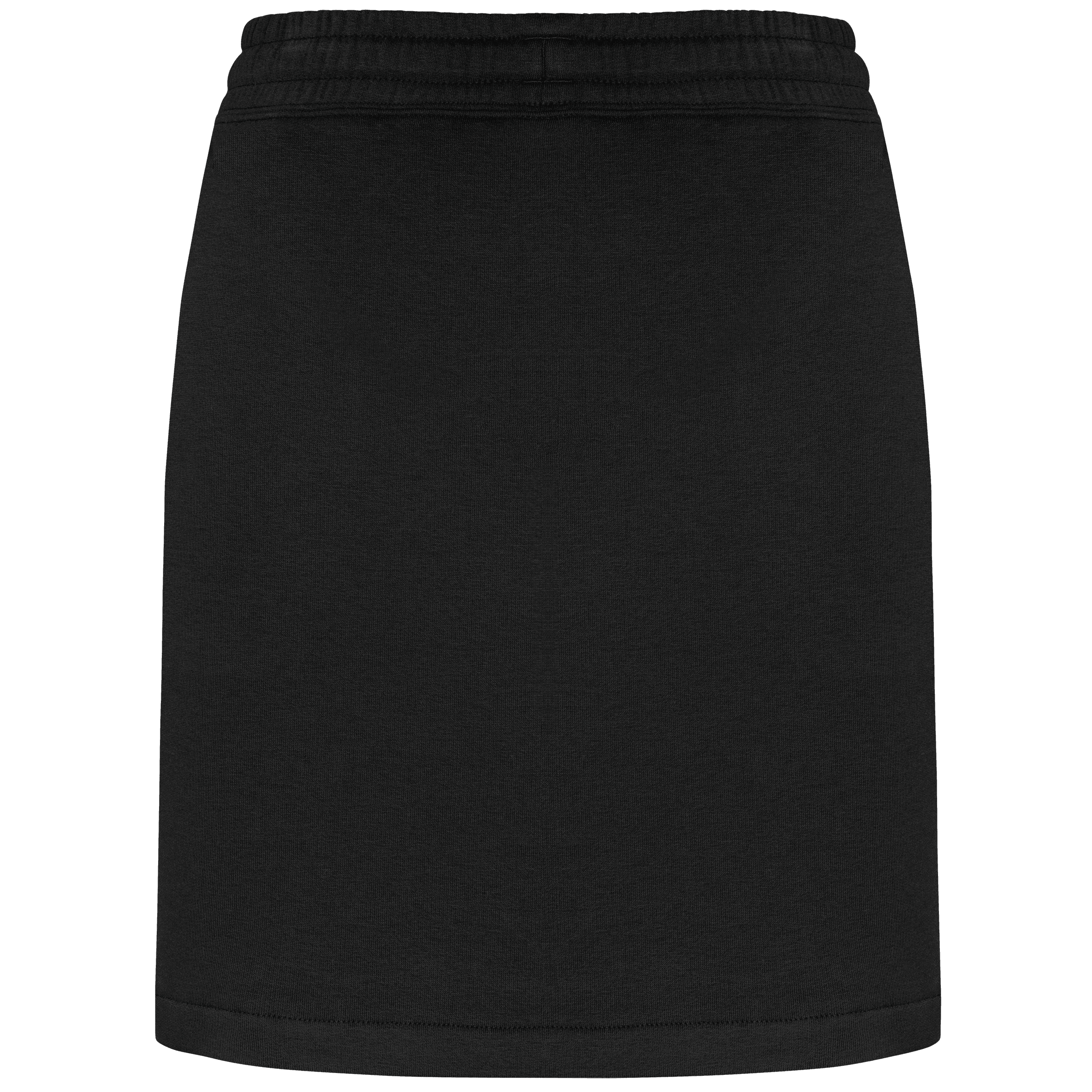 Jupe molleton écoresponsable femme — coloris Black (Noir)