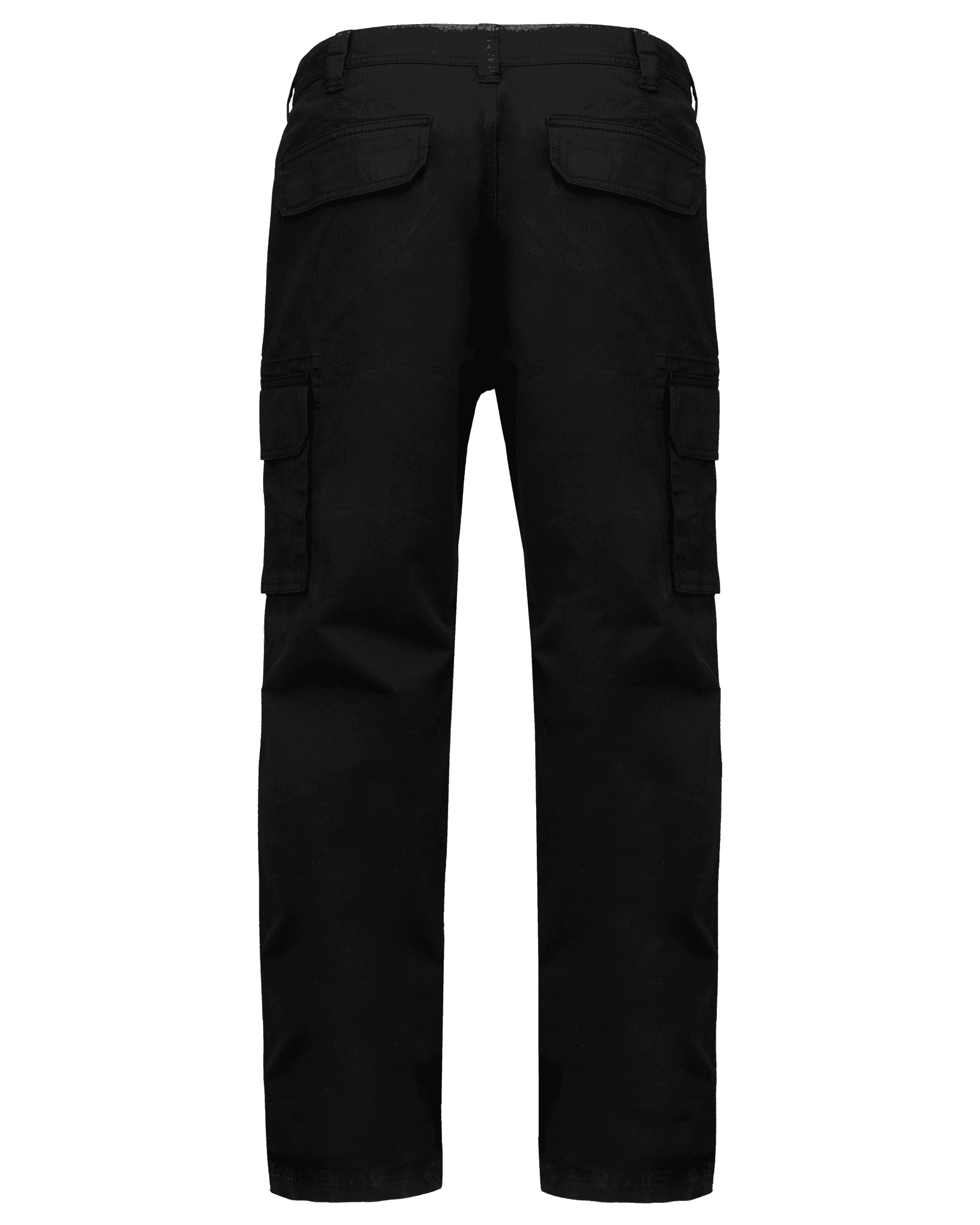 Pantalon multipoches homme — coloris Black (Noir)