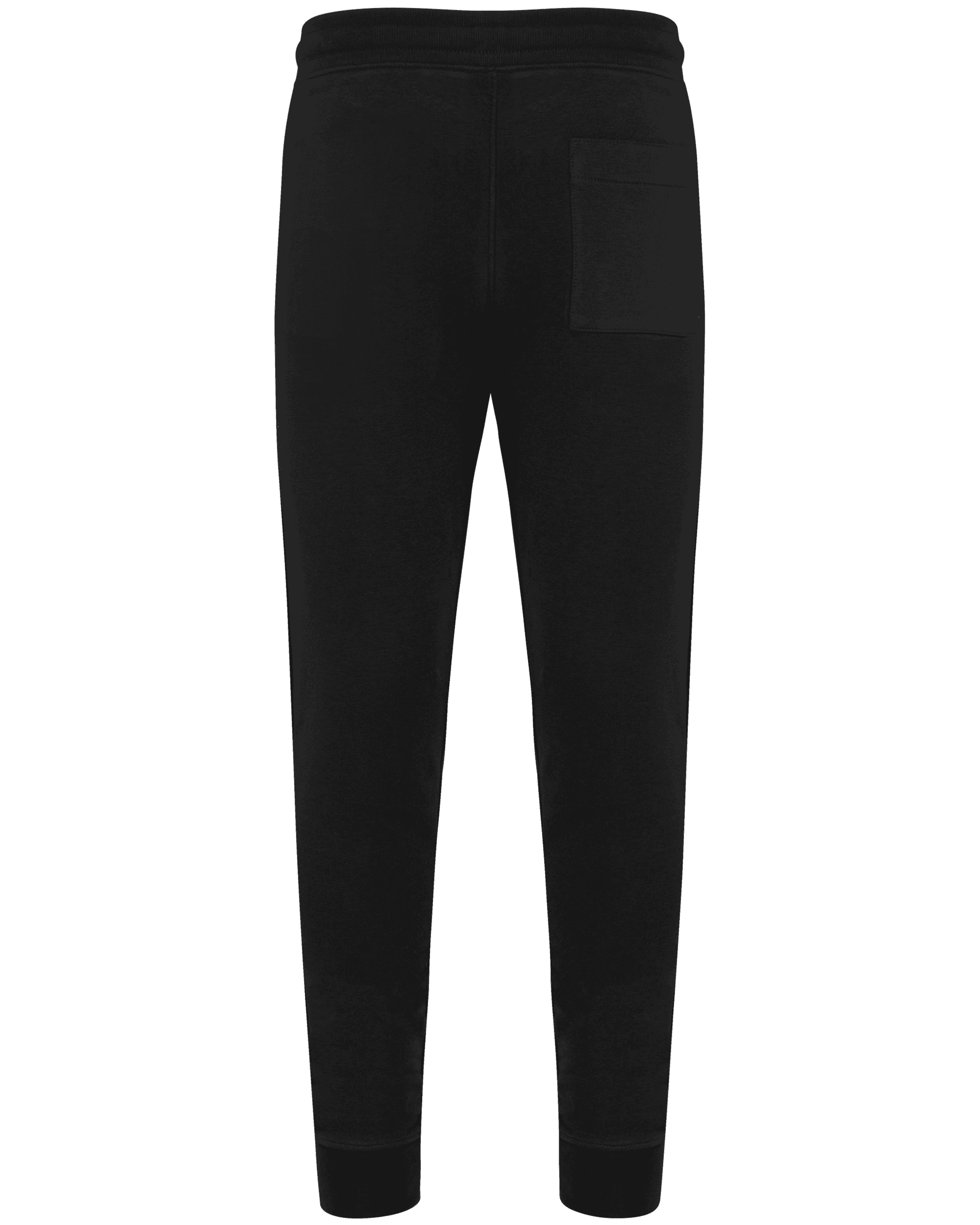 Pantalon molleton non gratté écoresponsable homme — coloris Black (Noir)