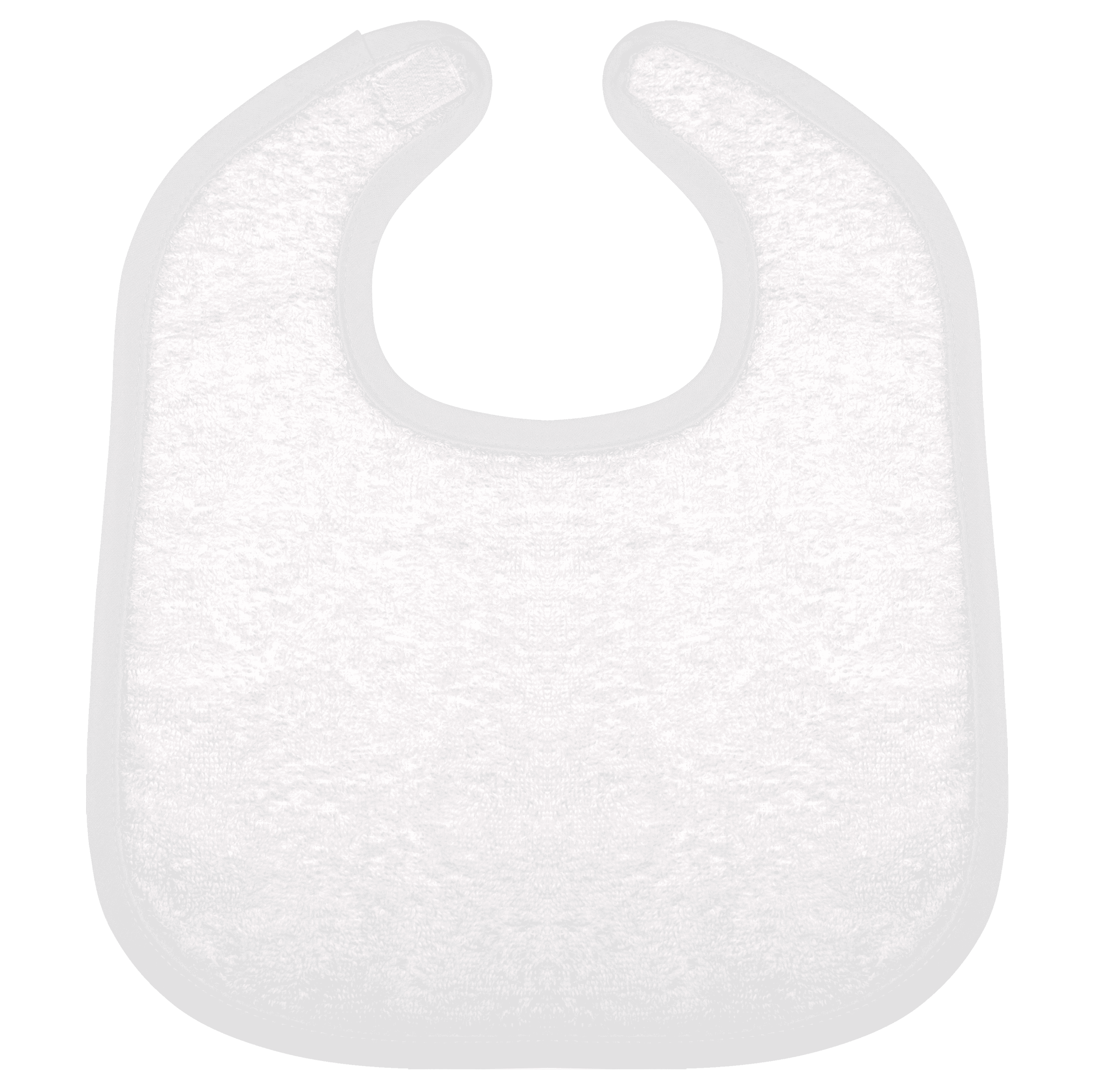 Bavoir éponge bébé — coloris White (Blanc)