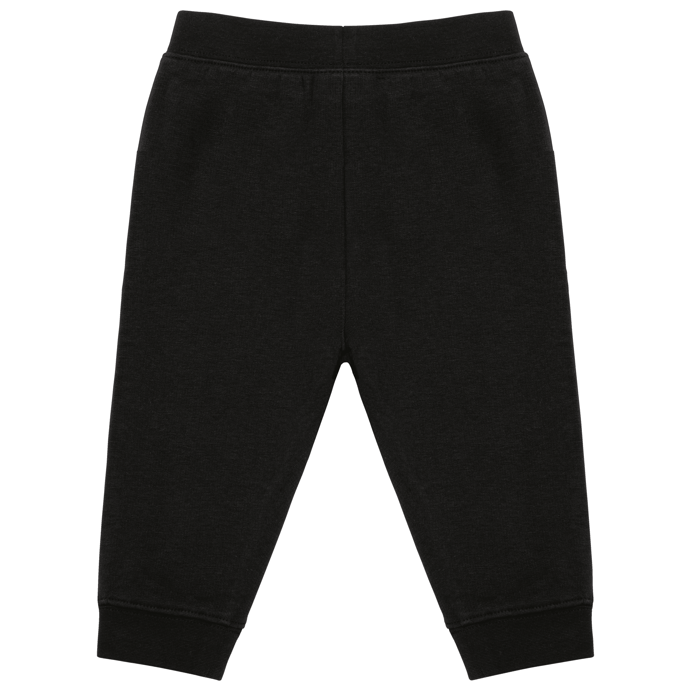 Pantalon molleton écoresponsable bébé — coloris Black (Noir)