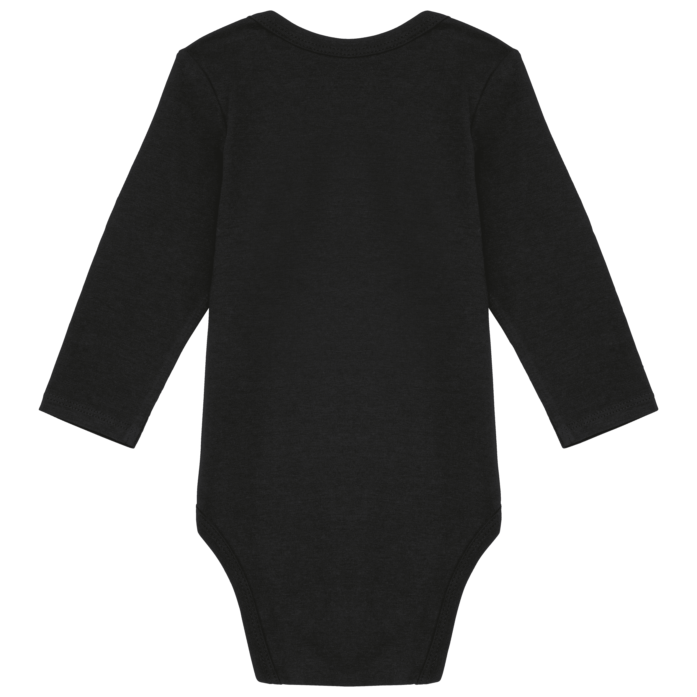 Body coton bio bébé — coloris Black (Noir)