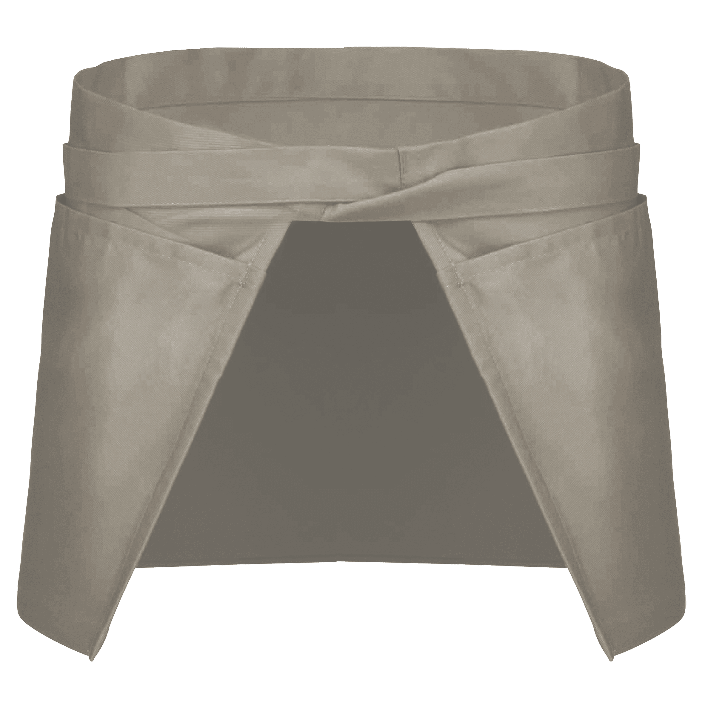 Tablier polycoton court — coloris Beige (Beige)