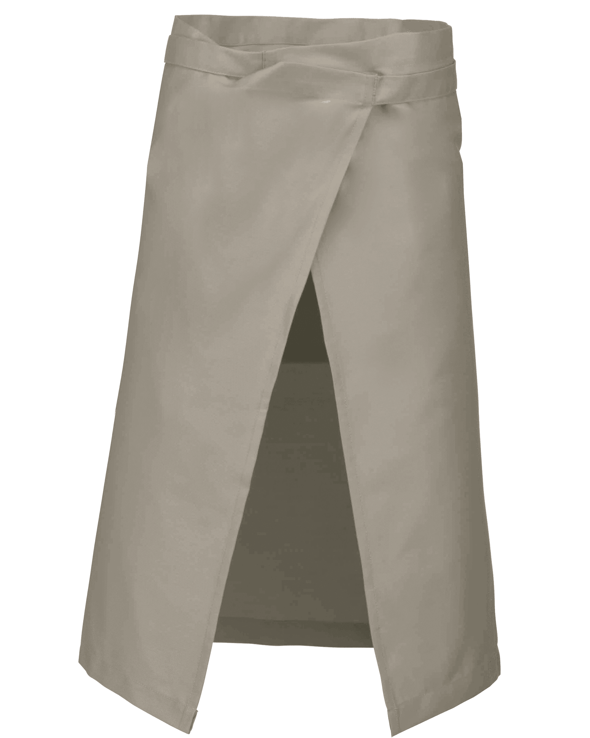 Tablier polycoton long — coloris Beige (Beige)