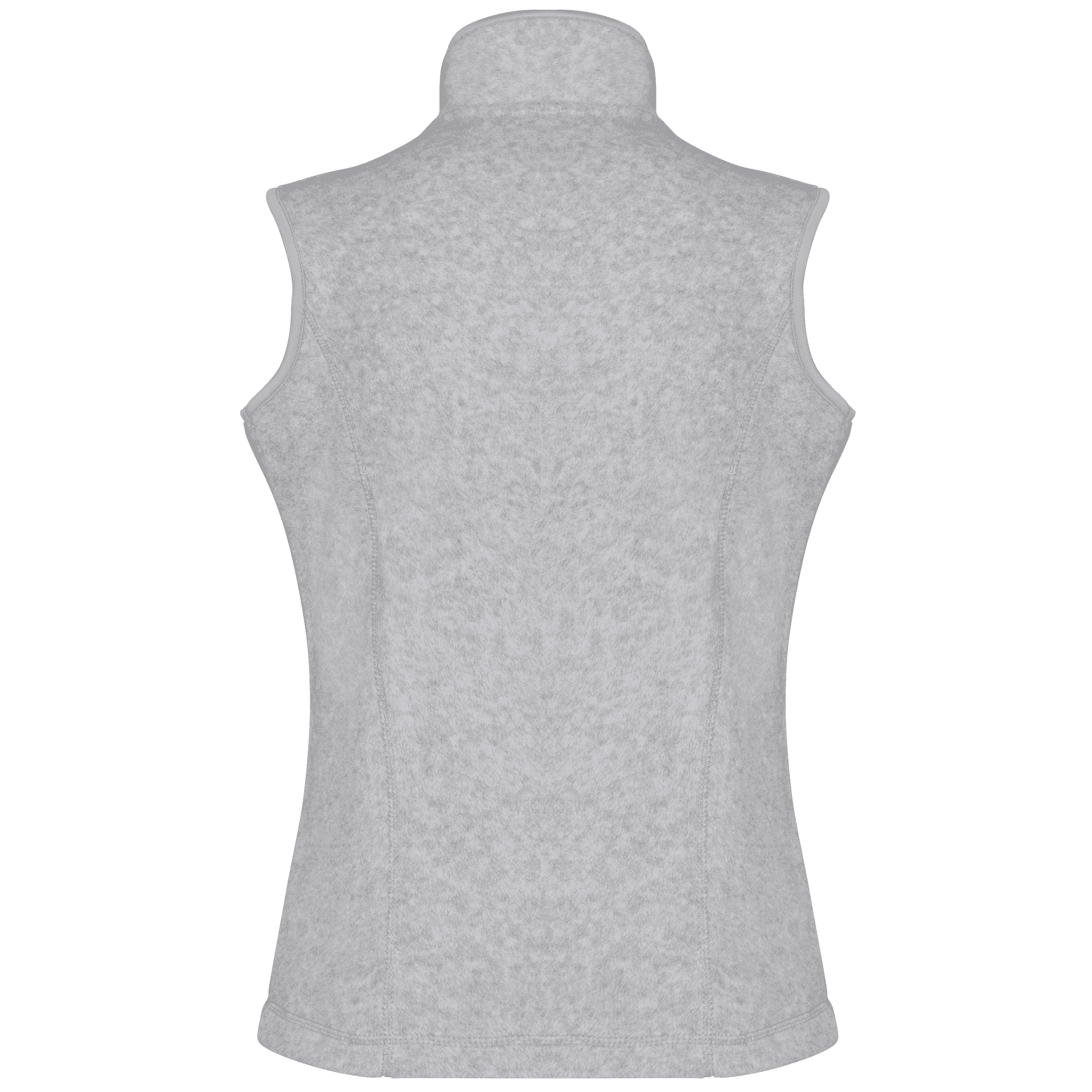 Bodywarmer micropolaire femme — coloris Ash Heather (Gris)