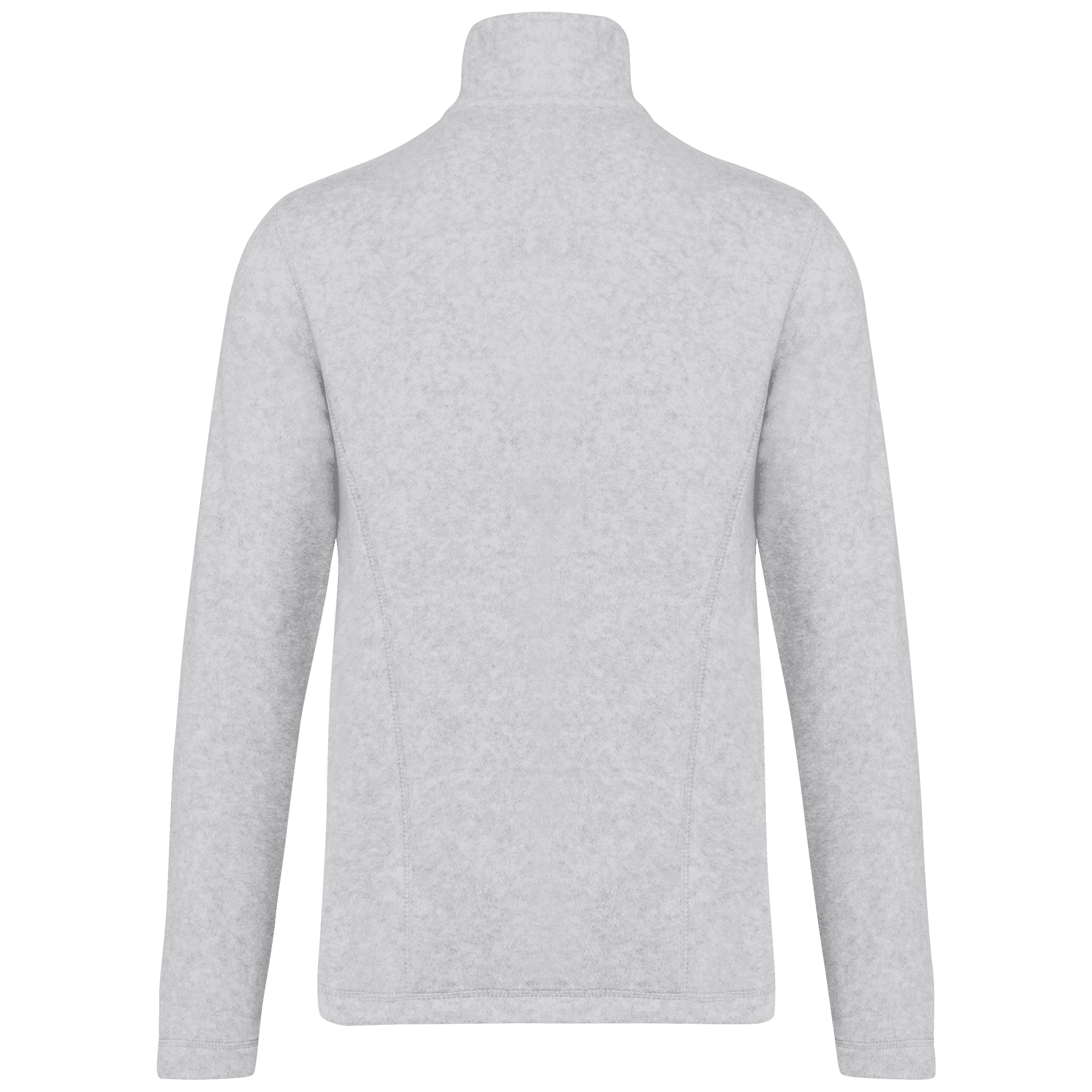 Veste micropolaire zippée femme — coloris Ash Heather (Gris)
