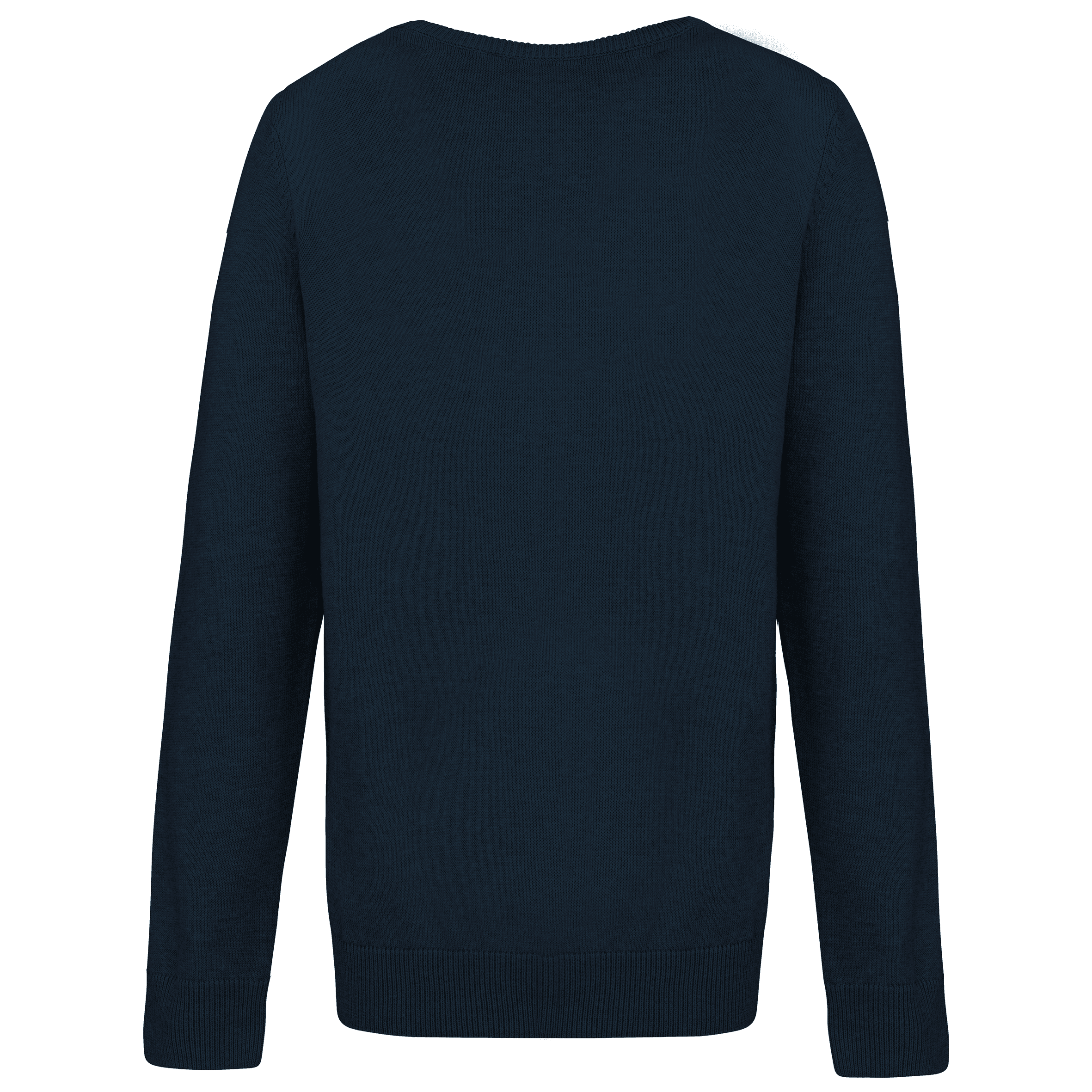 Pull col V enfant — coloris Navy (Bleu)