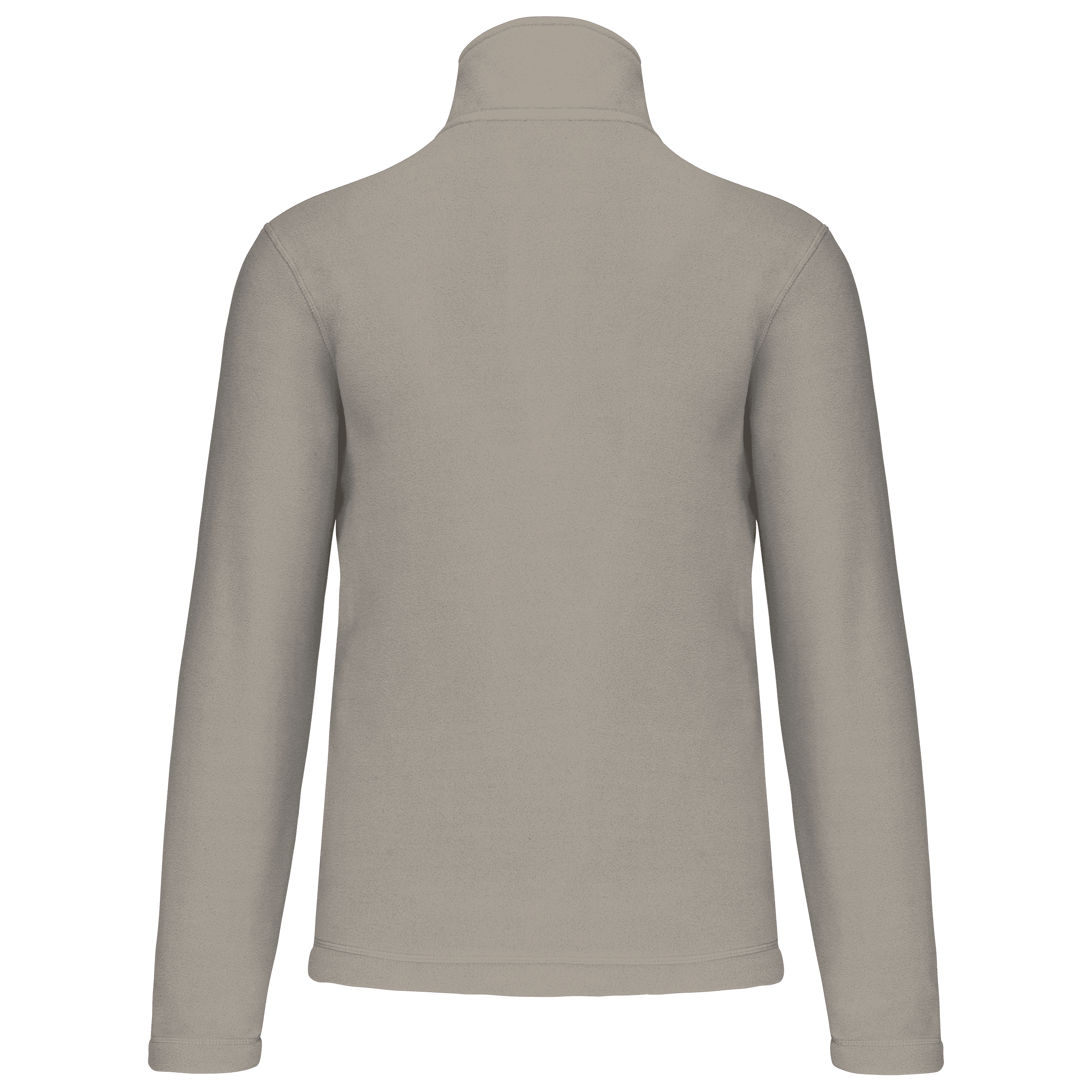 Enzo > Micropolaire col zippé homme — coloris Beige (Beige)