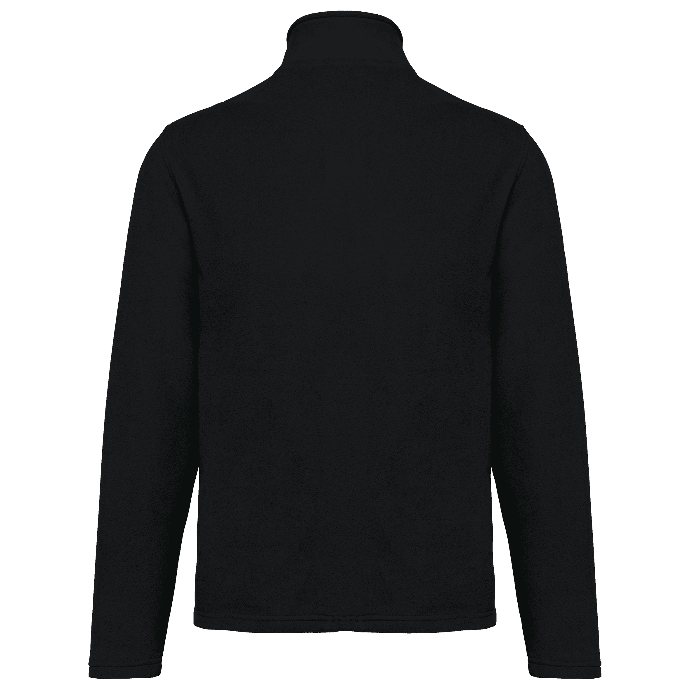 Veste micropolaire écoresponsable unisexe — coloris Black (Noir)