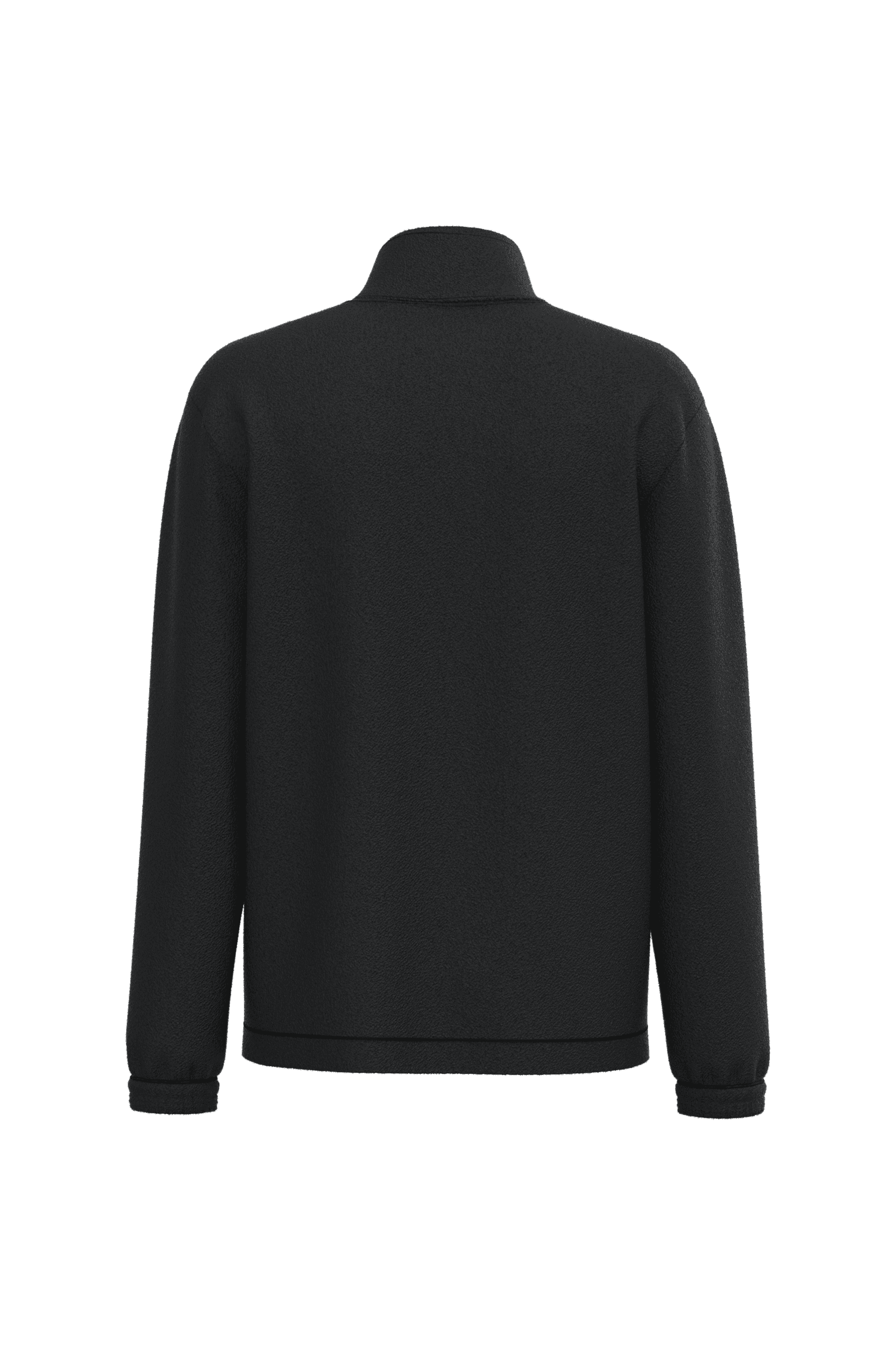 Veste polaire ajustable à poignets élastiqués — coloris Black (Noir)