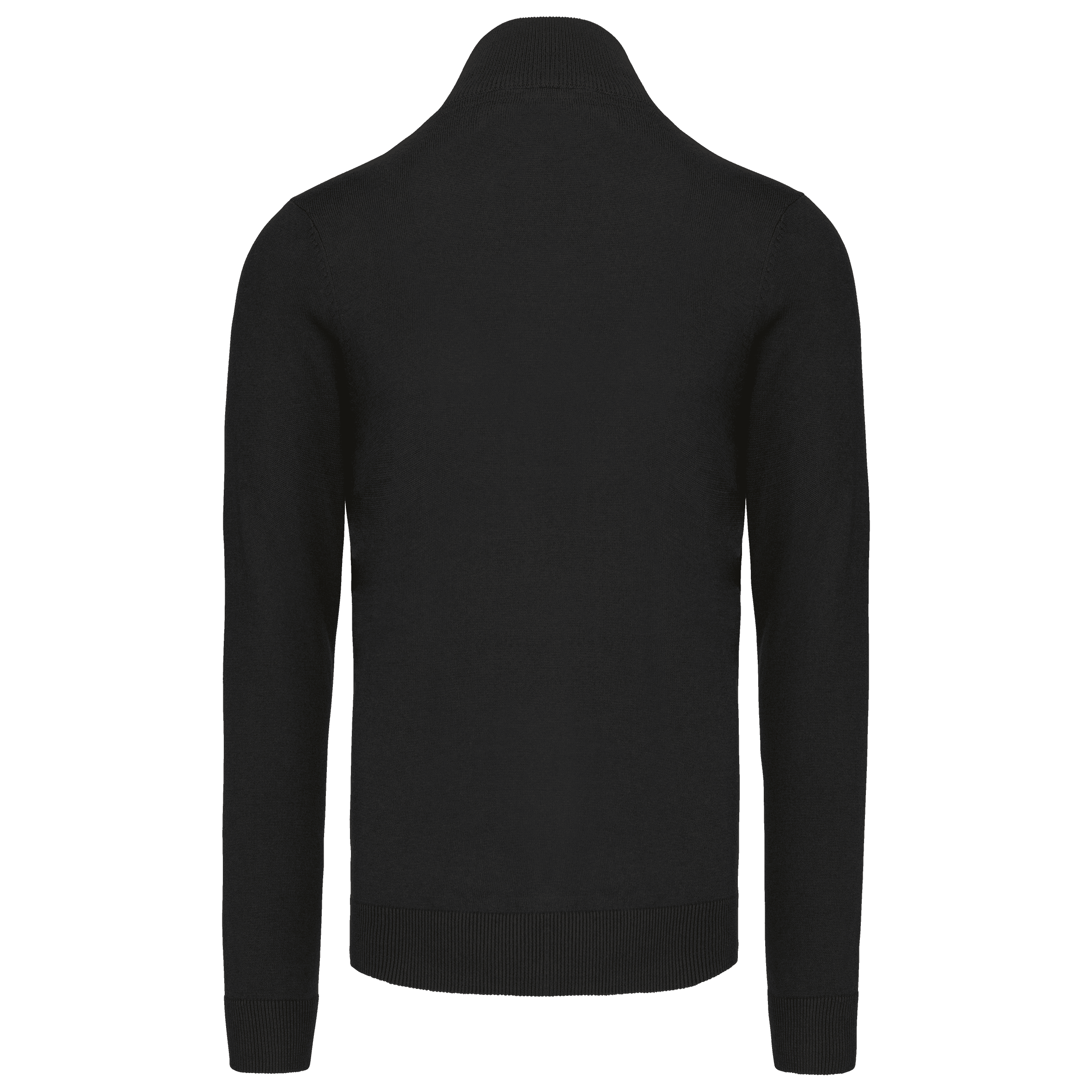 Cardigan zippé homme — coloris Black (Noir)