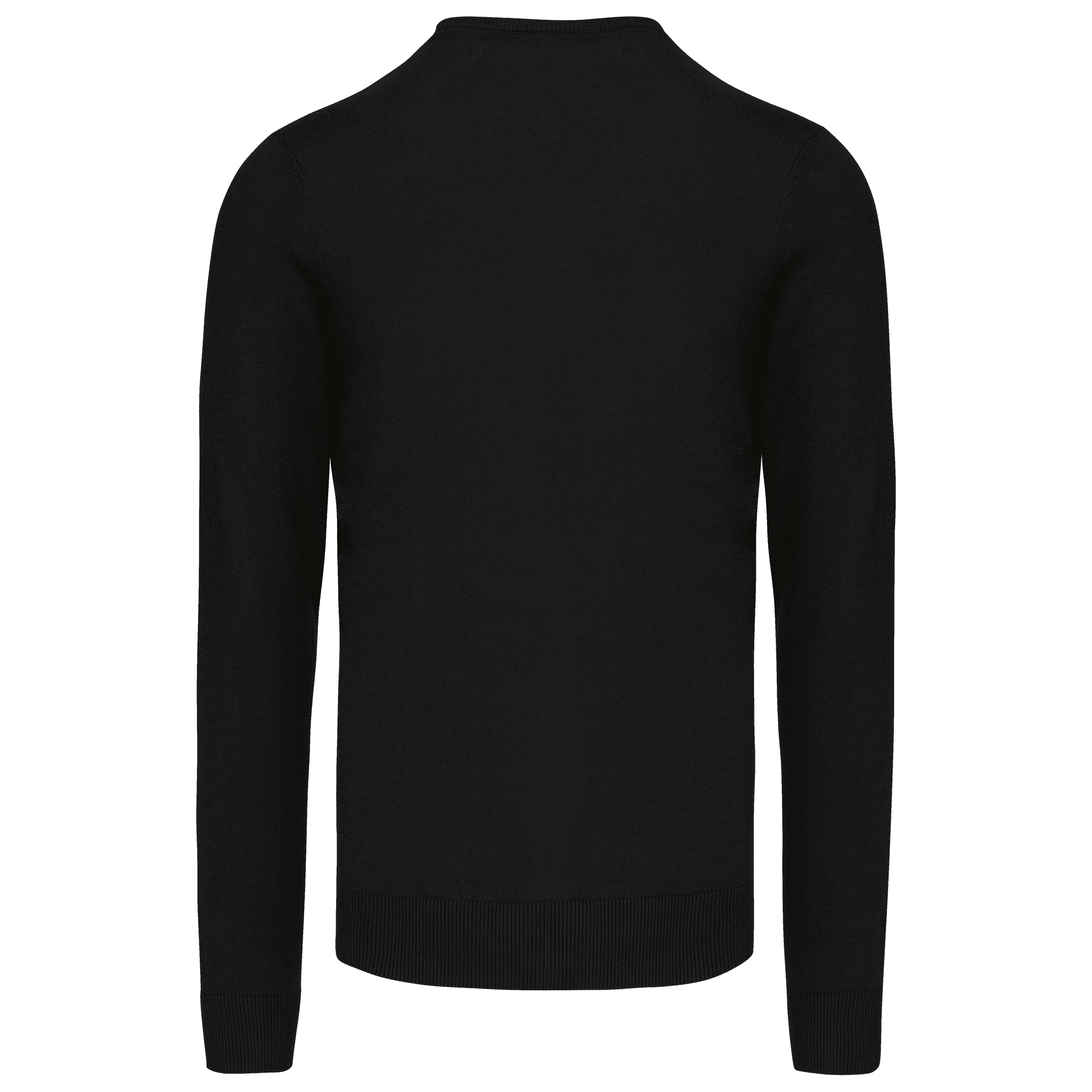 Pull col rond — coloris Black (Noir)