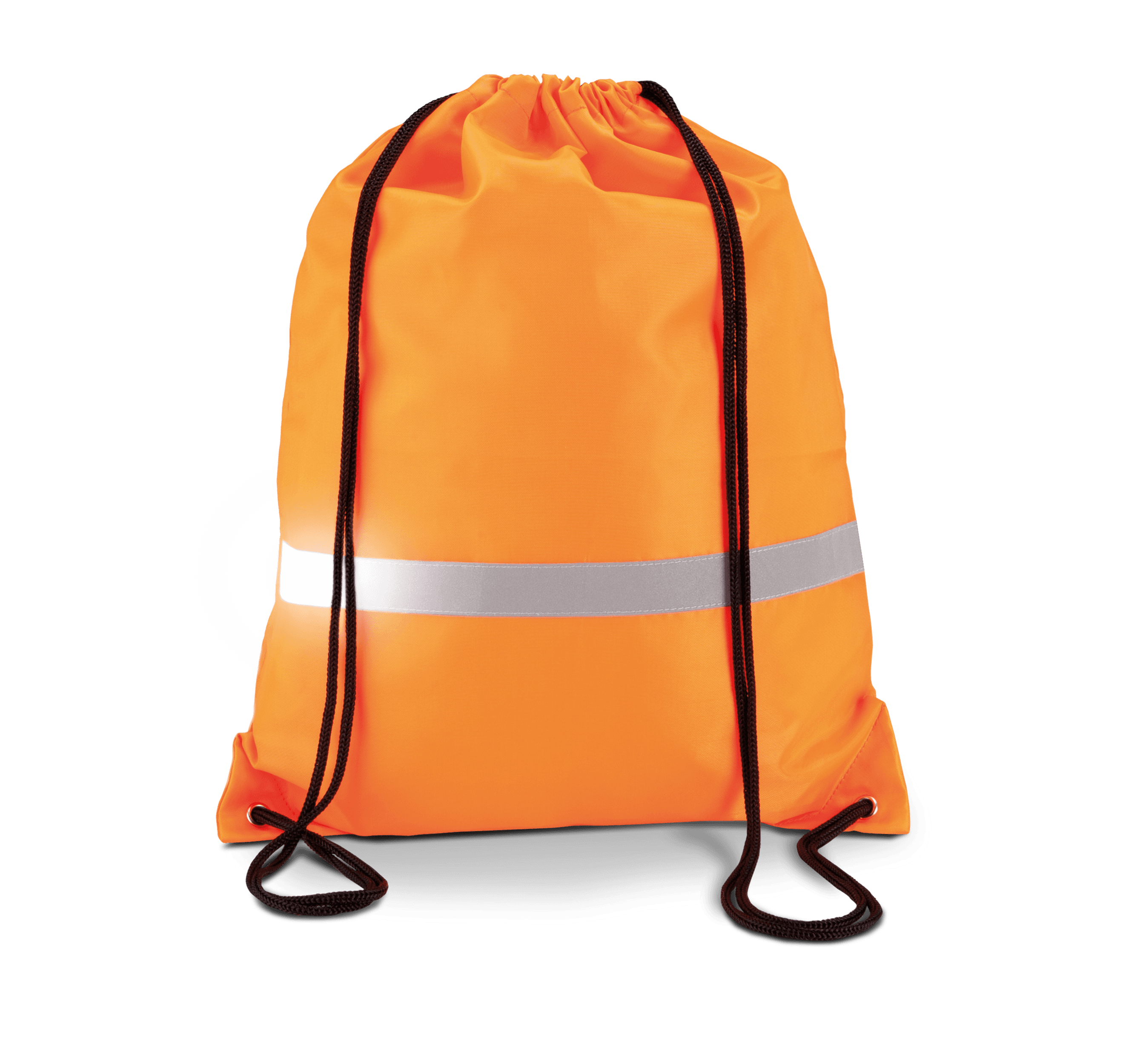 Sac à dos avec cordelettes — coloris Fluorescent Orange (Orange)