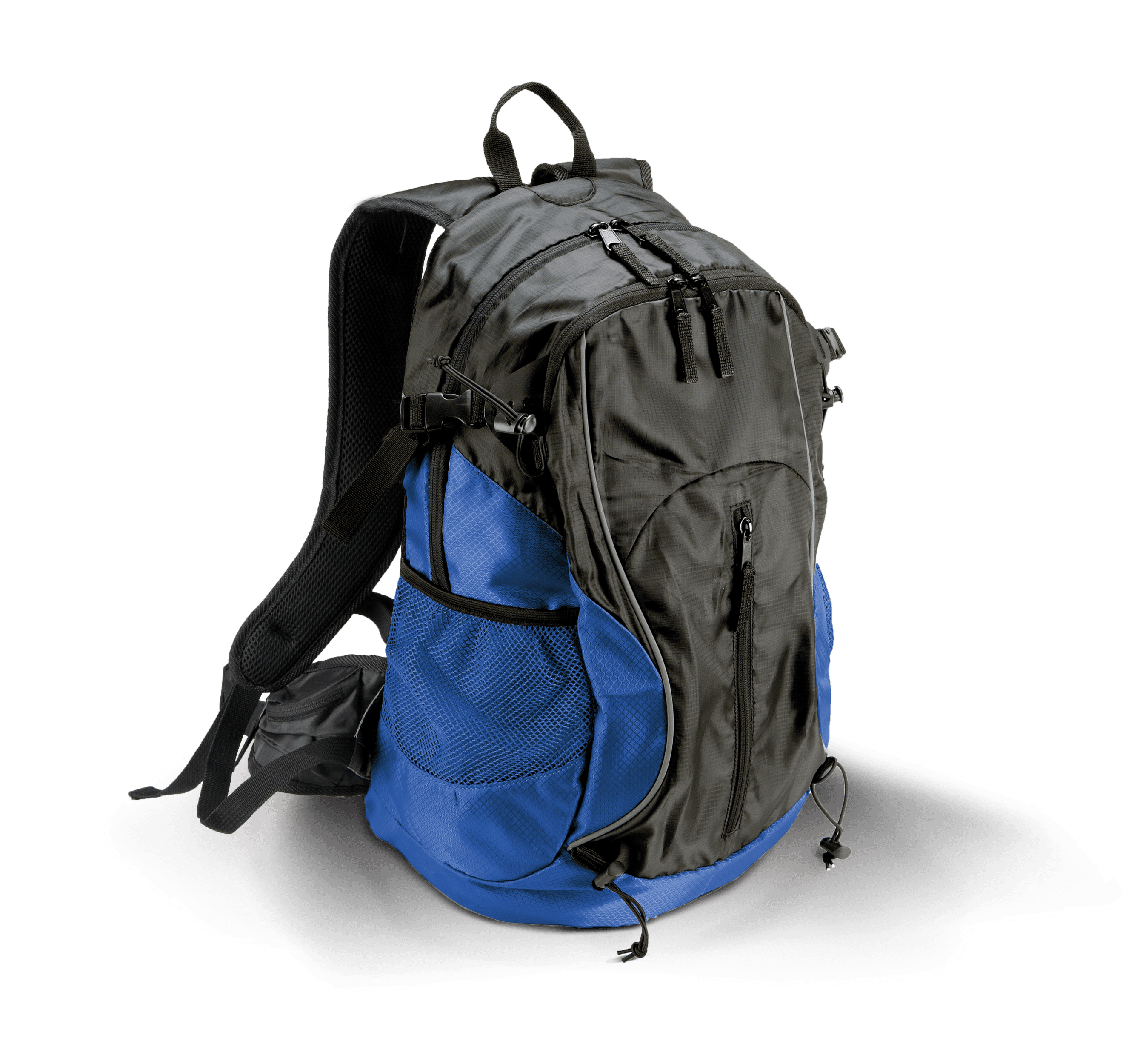 Sac à dos multisports — coloris Black / Royal Blue (Noir)