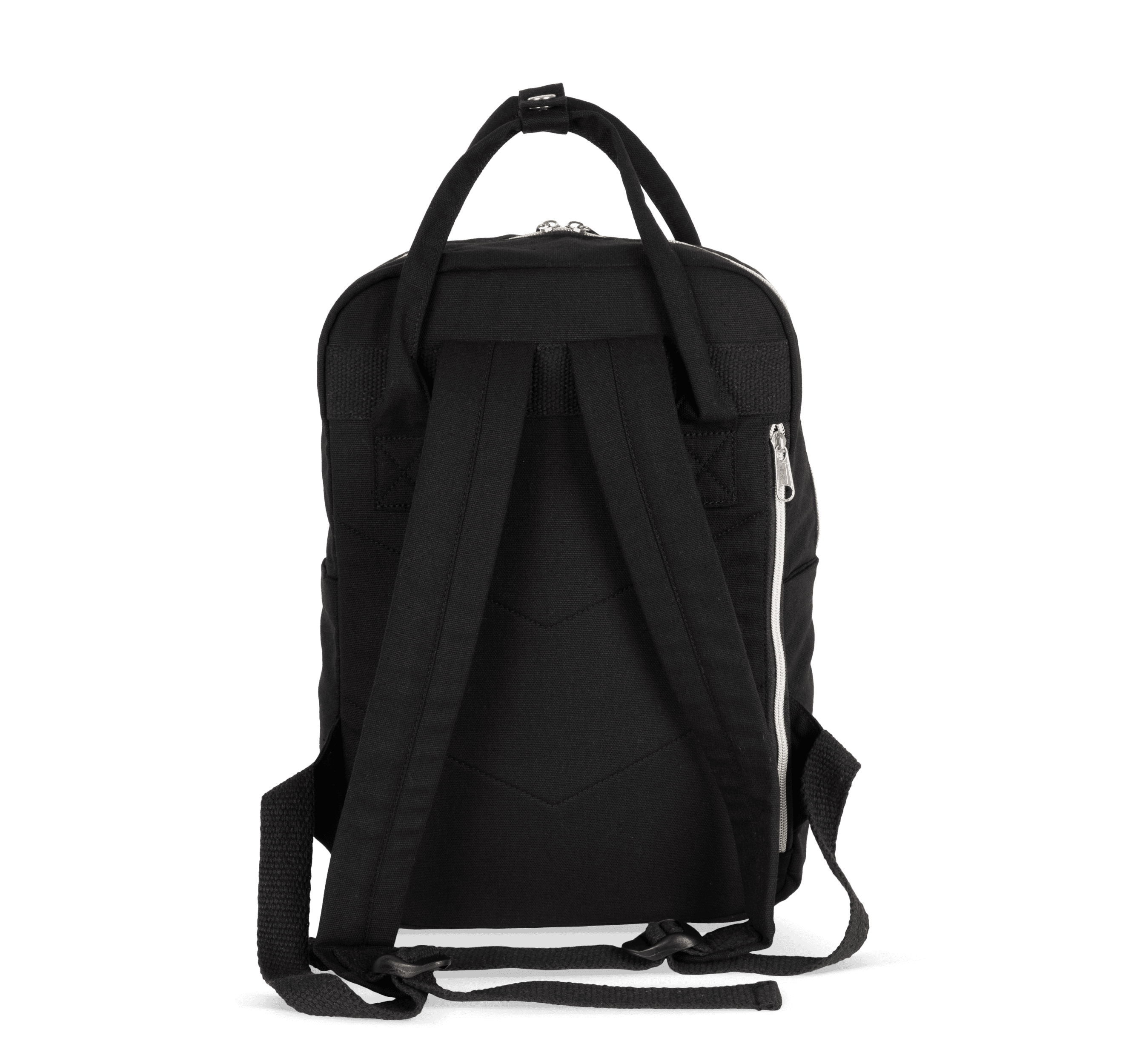 Sac à dos style urbain avec poignées — coloris Black (Noir)
