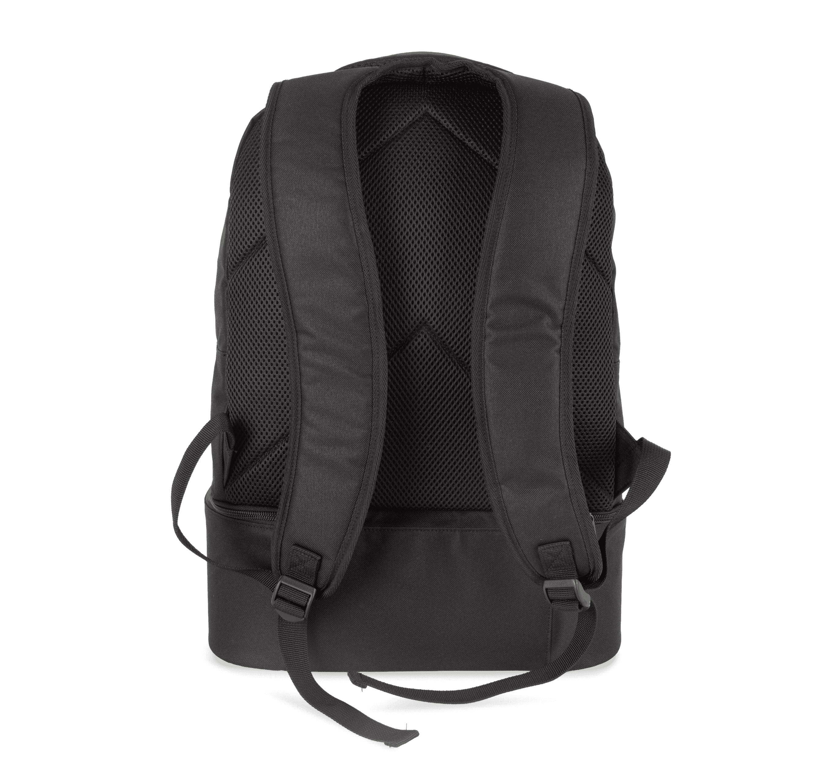 Sac à dos sports d'équipe à fond rigide — coloris Black (Noir)