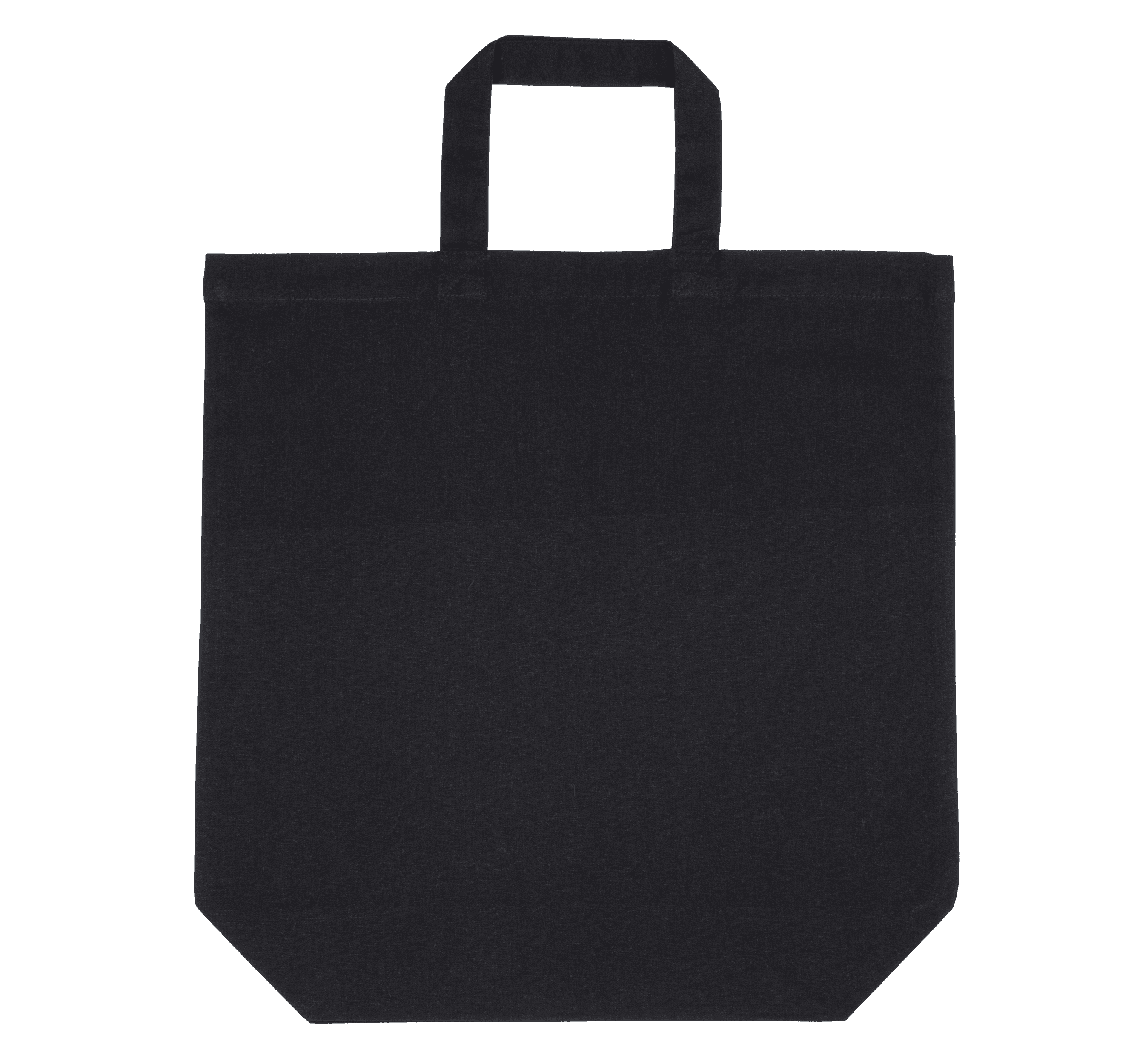 Sac shopping en coton — coloris Black (Noir)