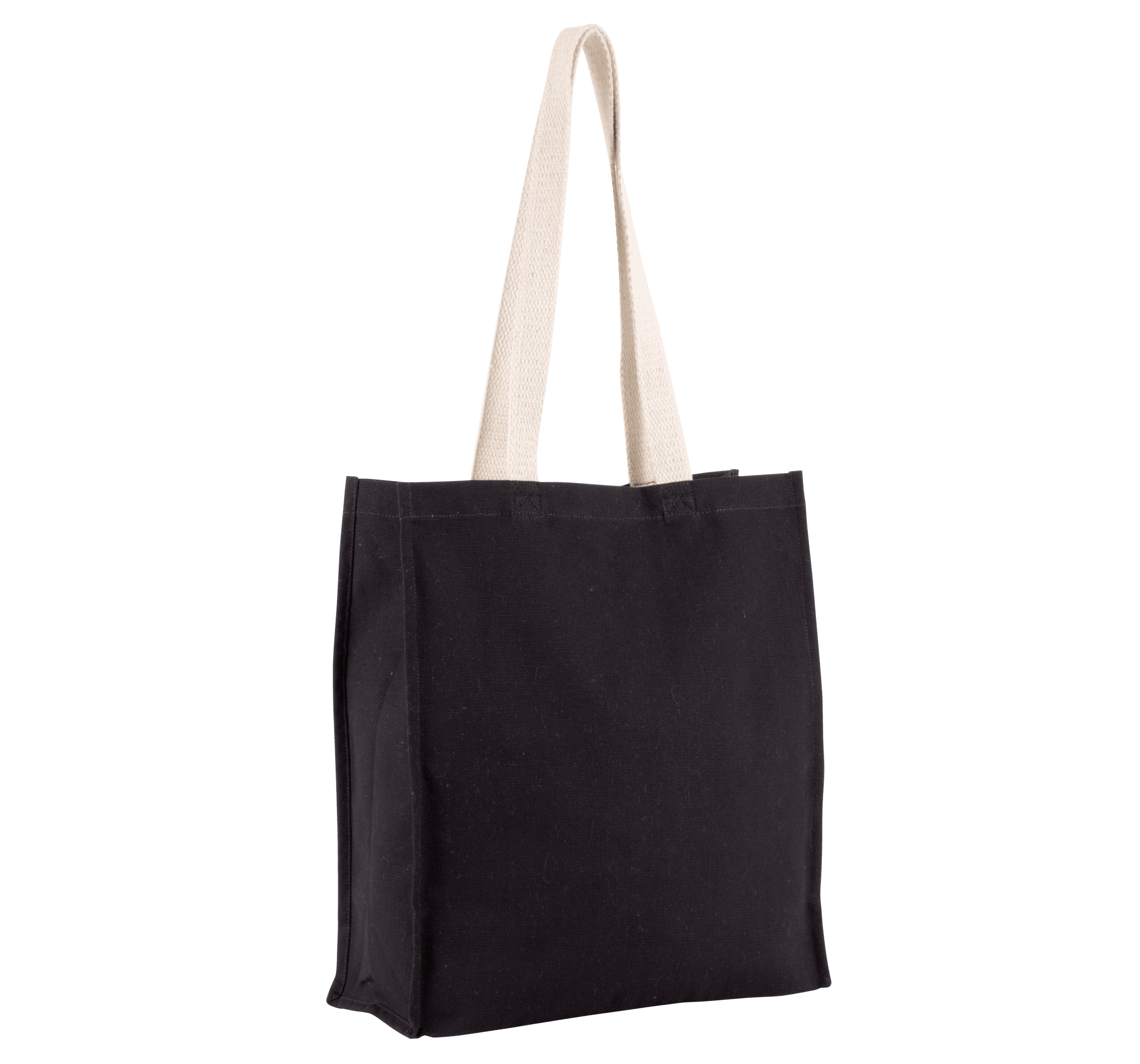 Sac cabas avec soufflet — coloris Black (Noir)