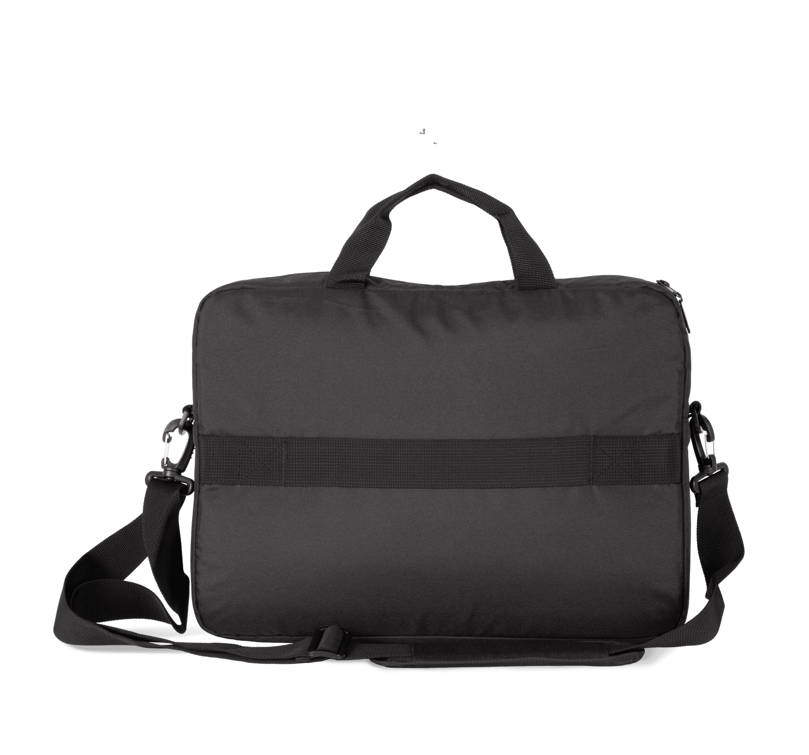 Sac de travail porte-ordinateur recyclé — coloris Black (Noir)