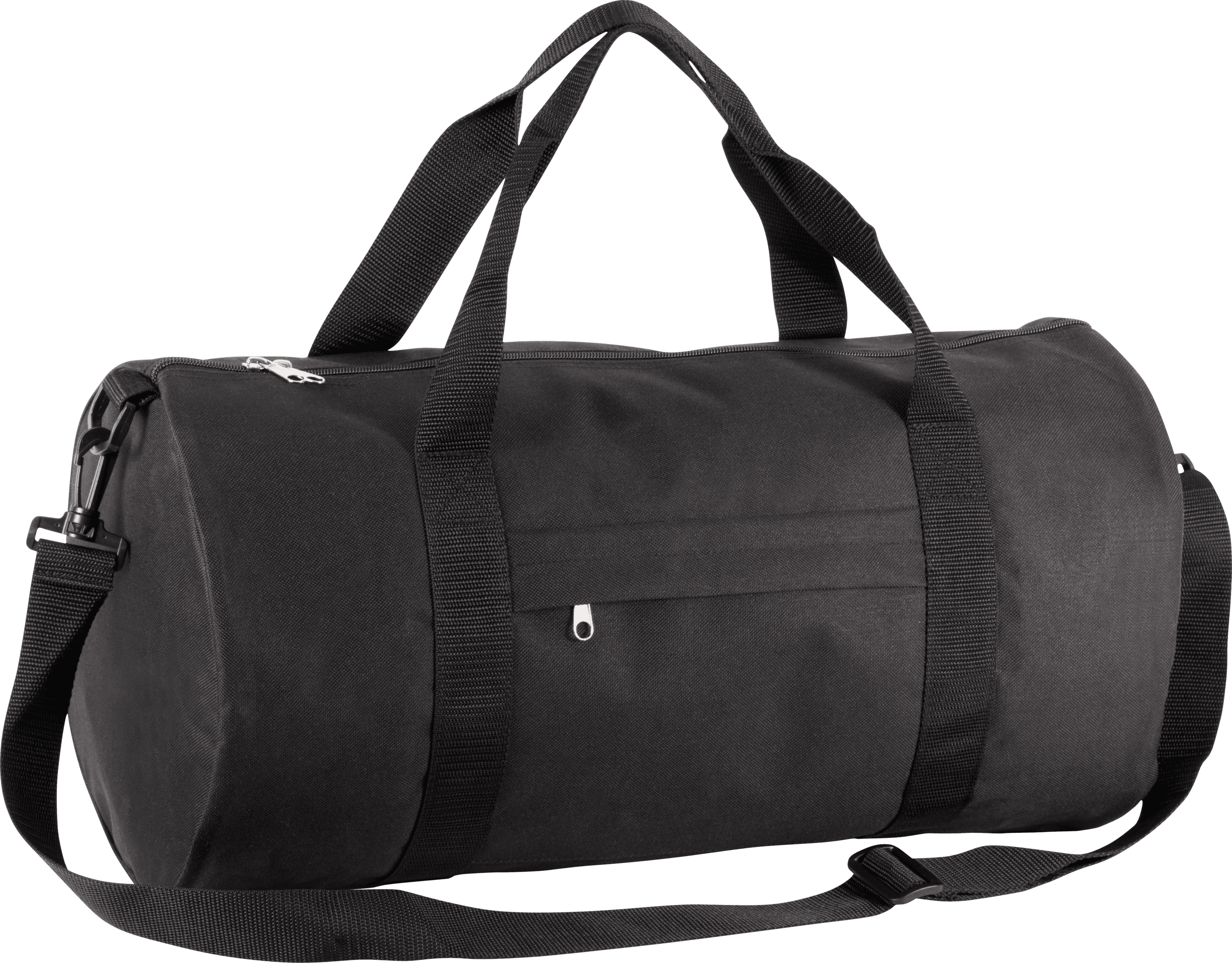 Sac fourre-tout forme tube — coloris Black (Noir)