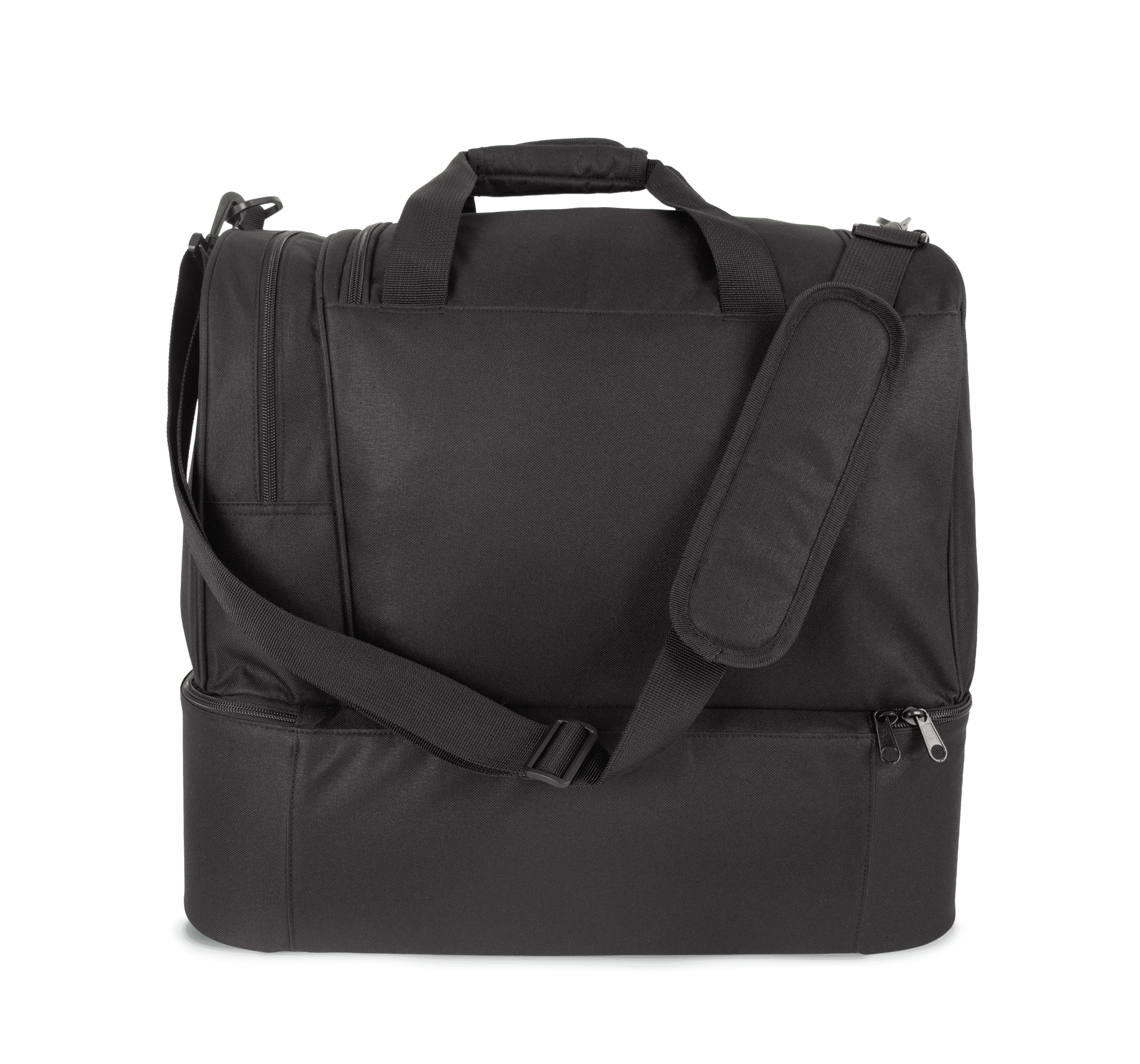 Sac de sport avec fond rigide — coloris Black (Noir)