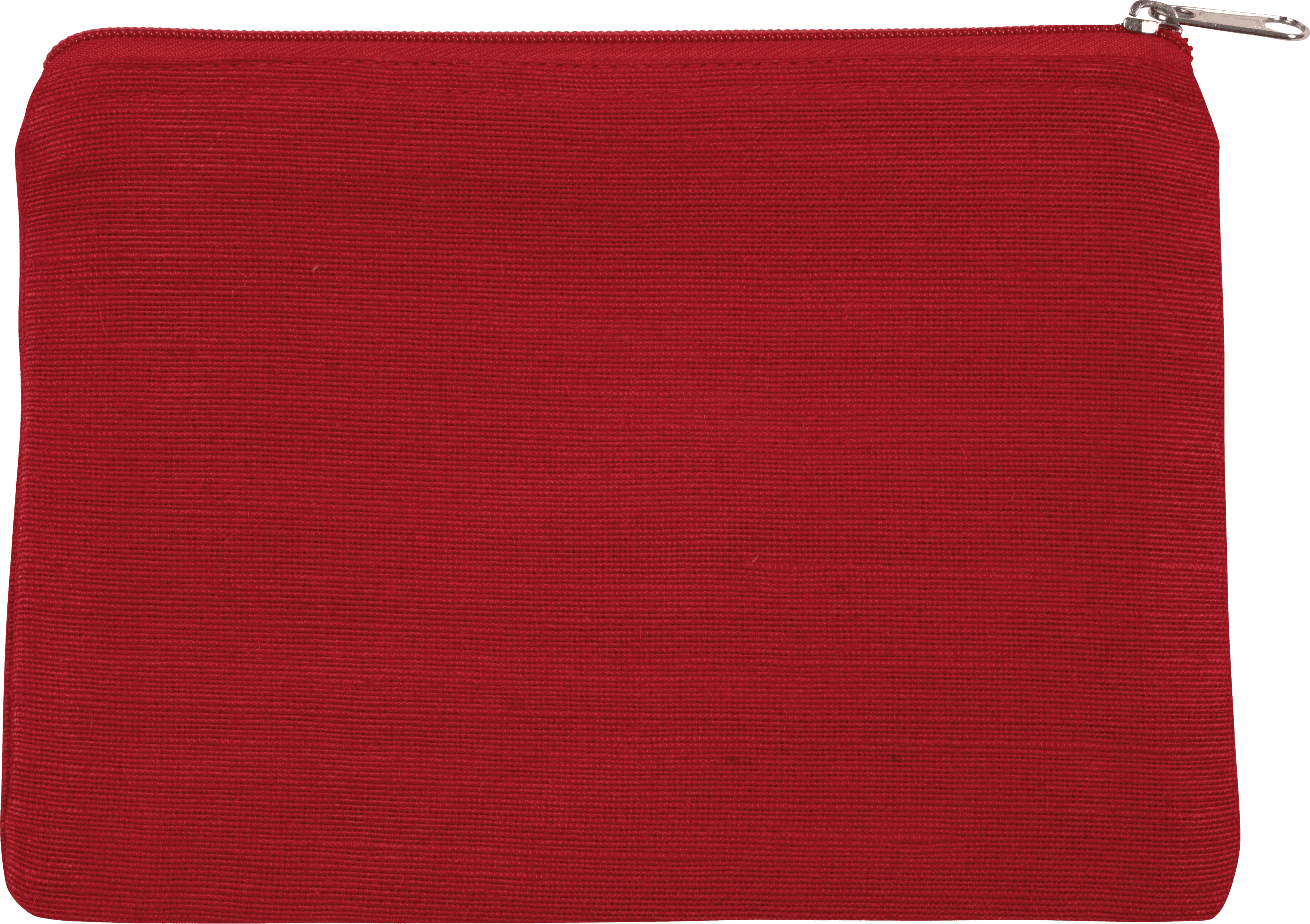 Pochette en juco — coloris Crimson Red (Rouge)