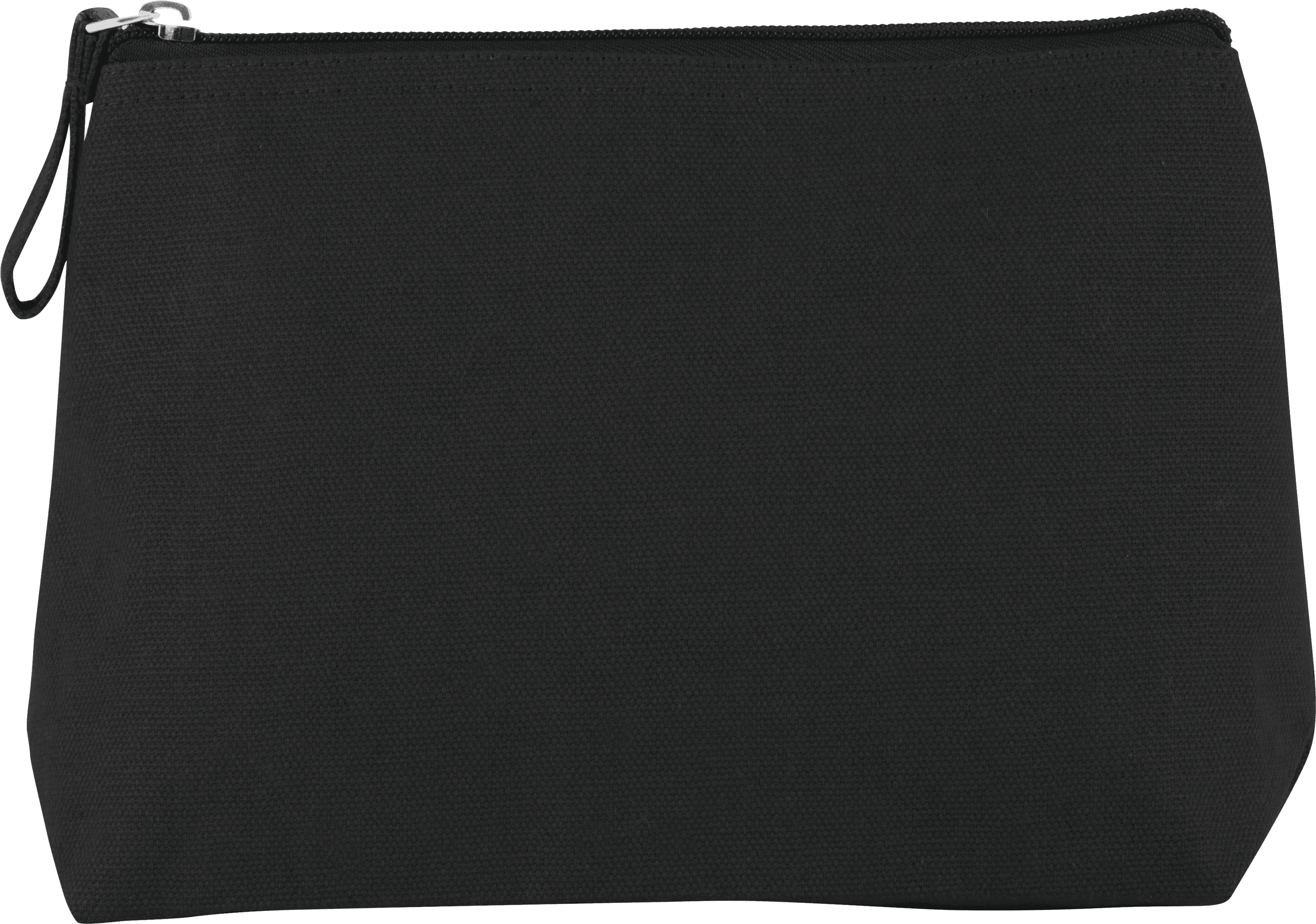 Trousse en coton canvas — coloris Black (Noir)