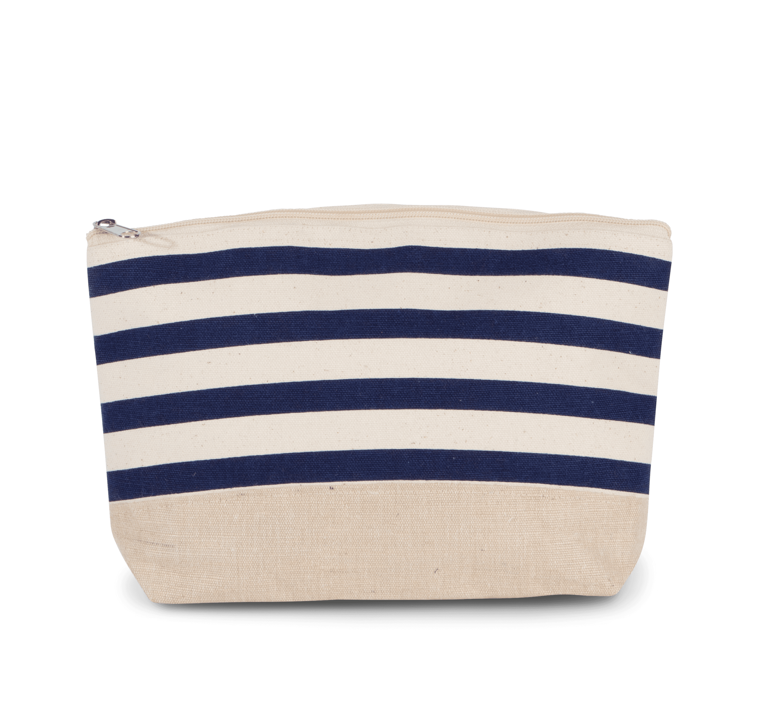 Pochette accessoires imprimé marin — coloris Natural / Navy (Motifs)