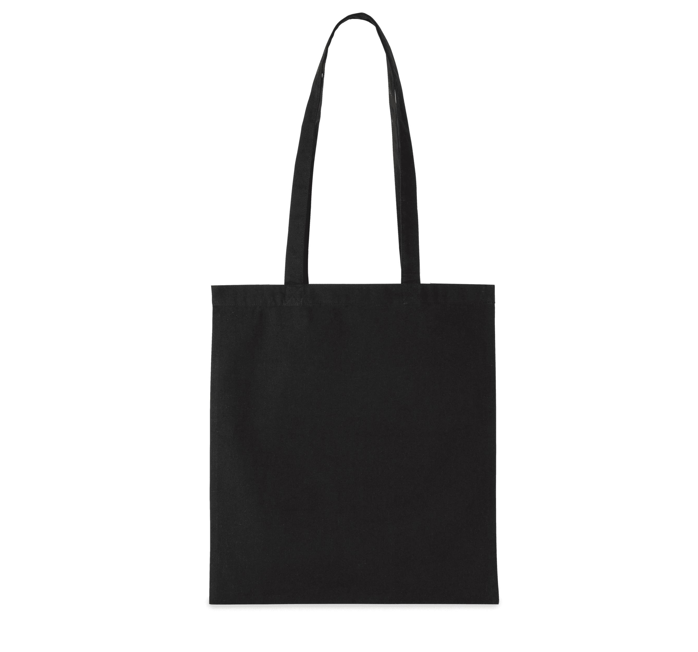 Sac shopping en bambou — coloris Black (Noir)