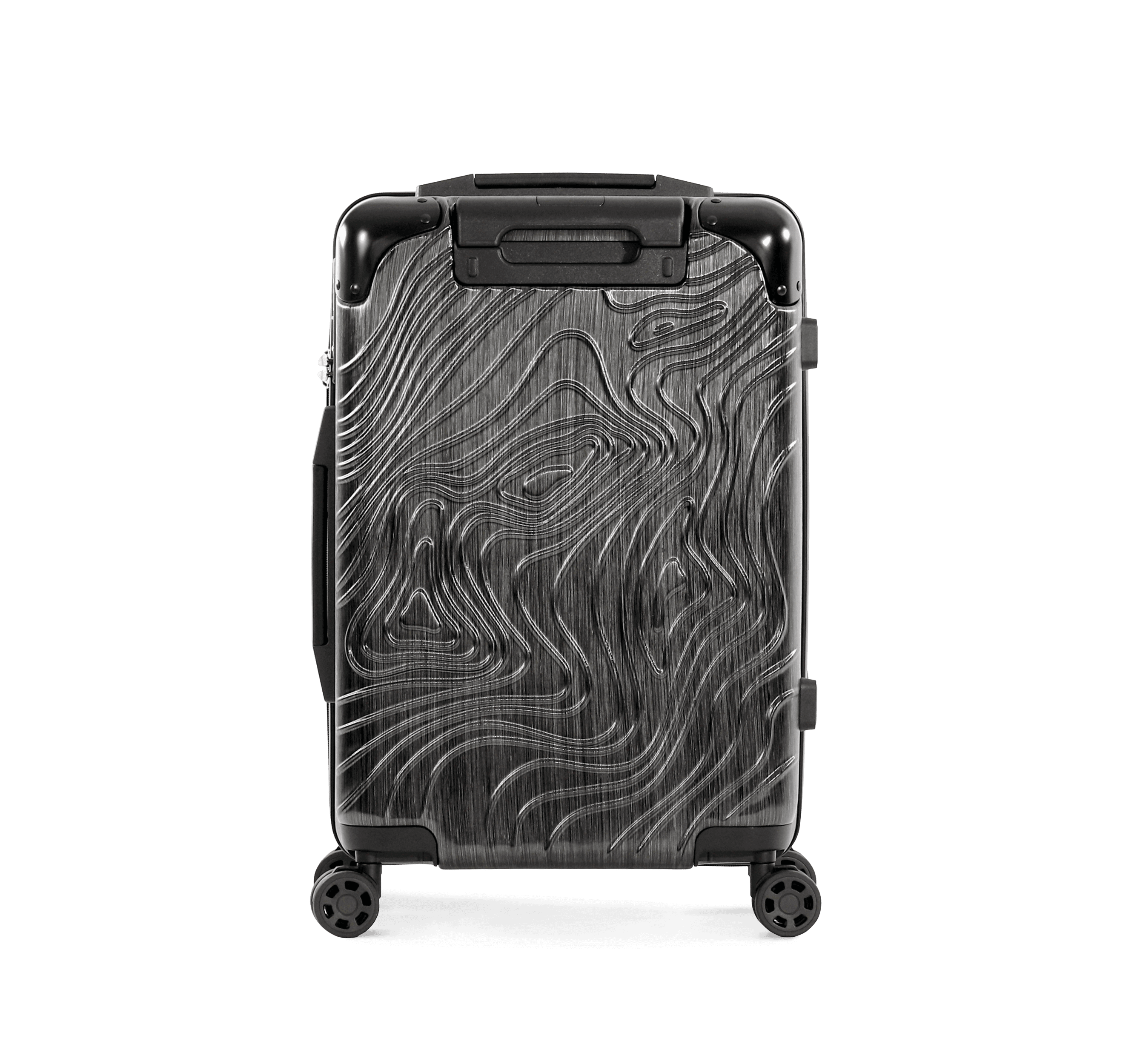 Trolley cabine à 4 roues multidirectionnelles — coloris Black (Noir)