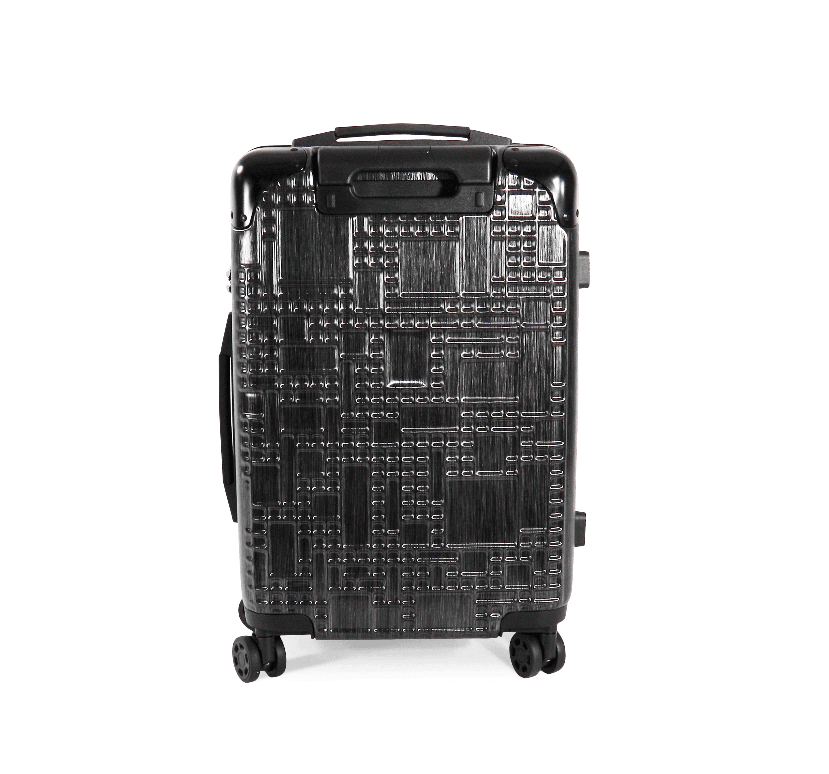 Trolley Cabine "Geoline" 4 roues multidirectionnelles — coloris Black (Noir)