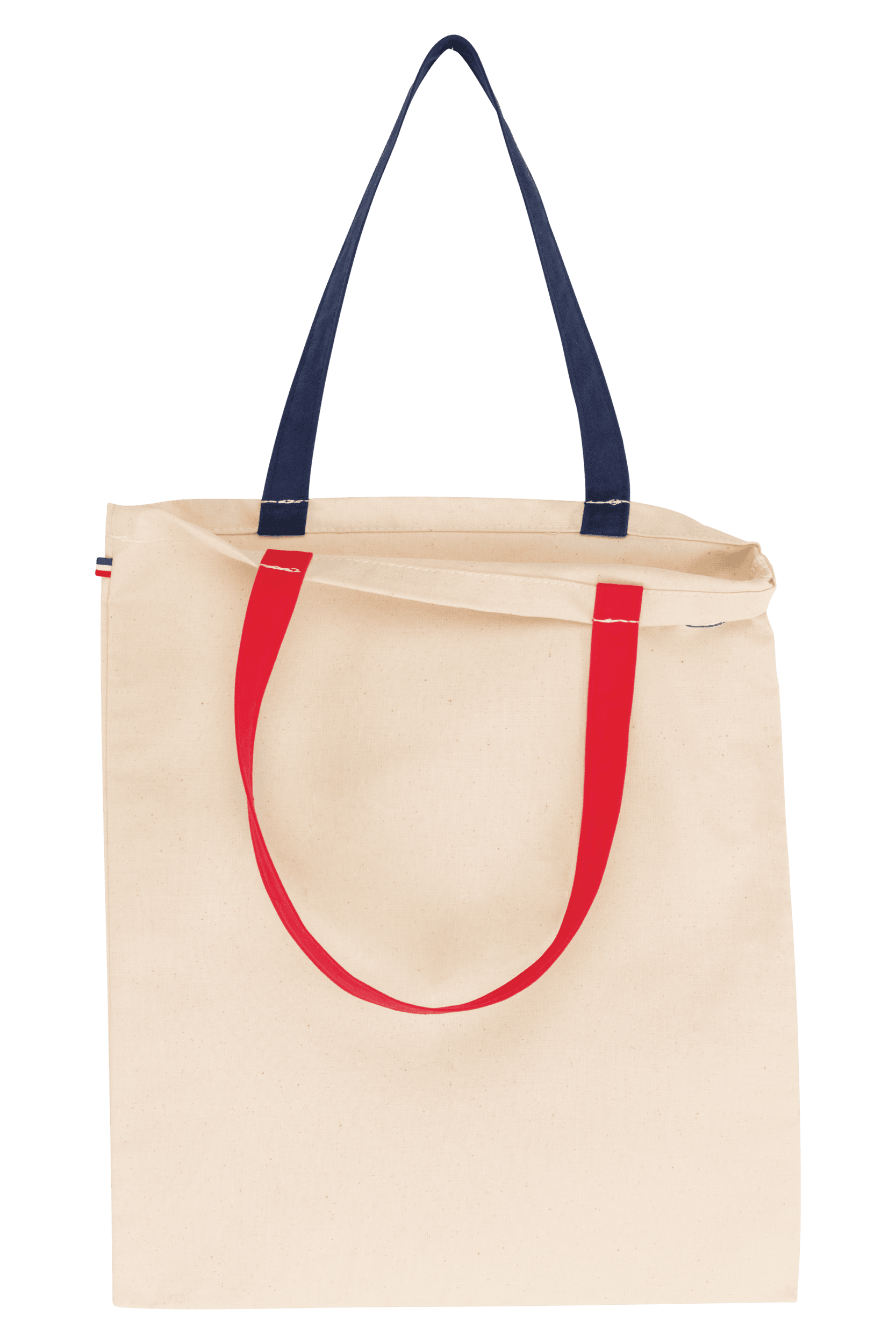 Sac de shopping tricolore Origine France Garantie — coloris Natural (Beige)