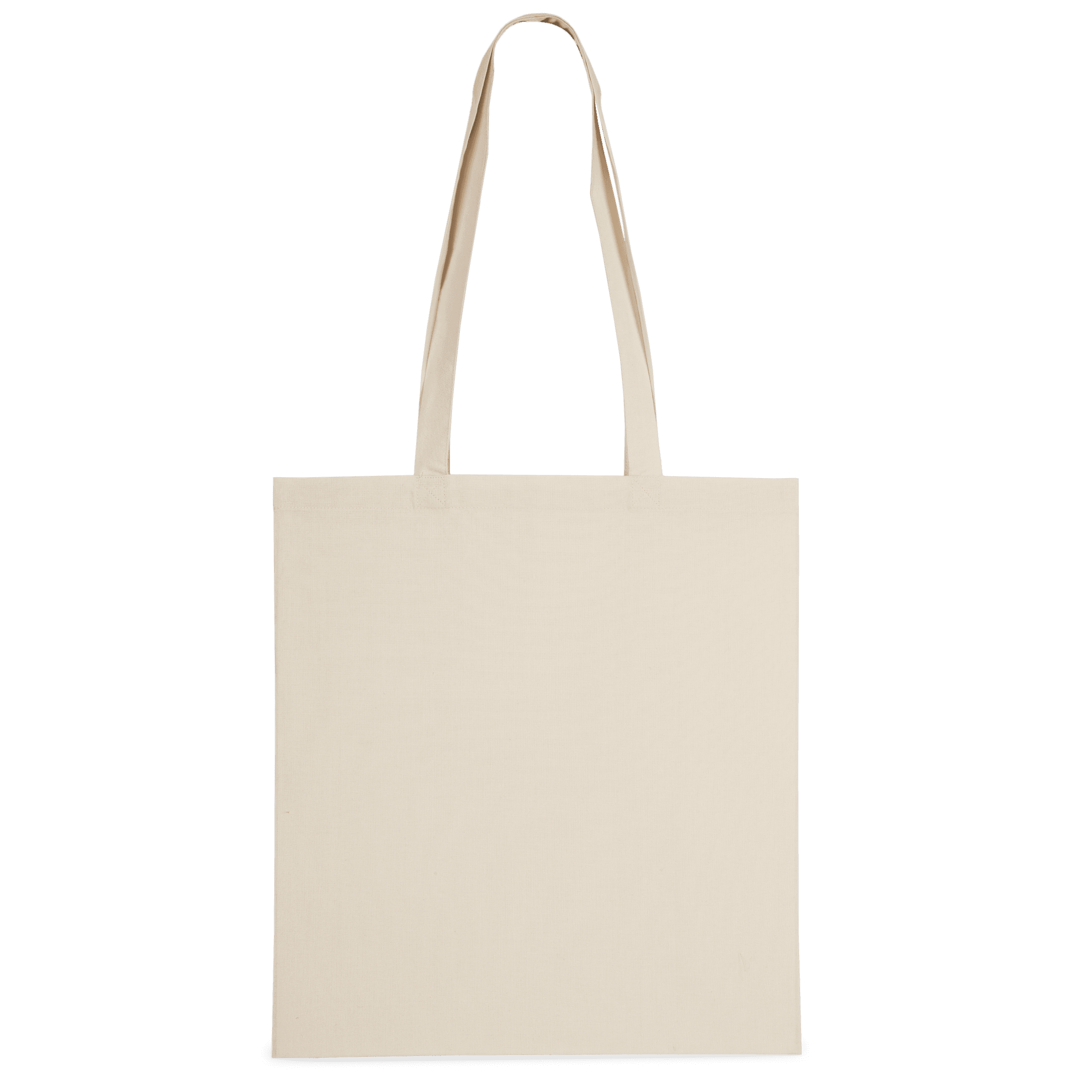 Tote bag en tissu recyclé effet coton — coloris Natural (Beige)
