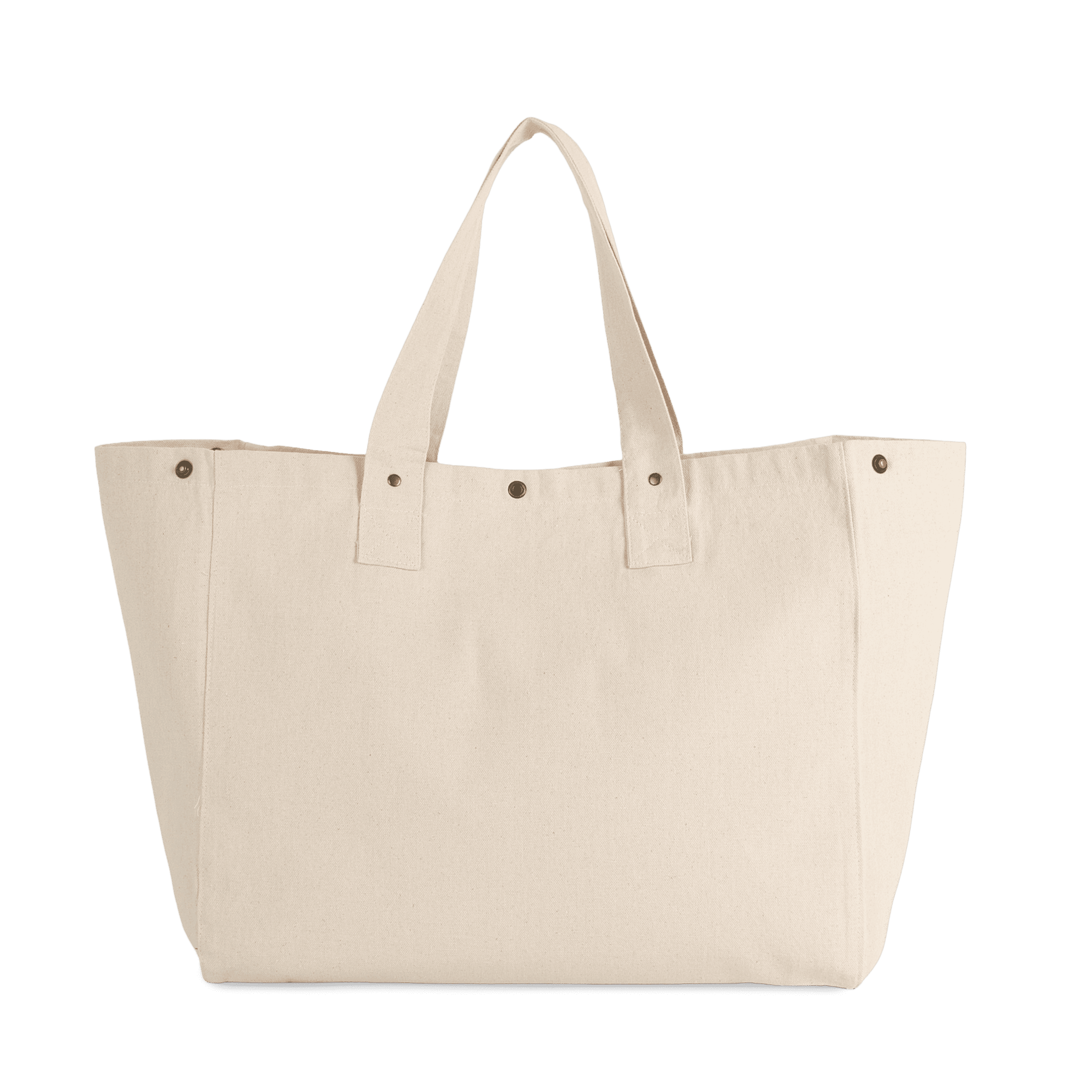 Sac de shopping en coton délavé — coloris Natural (Beige)