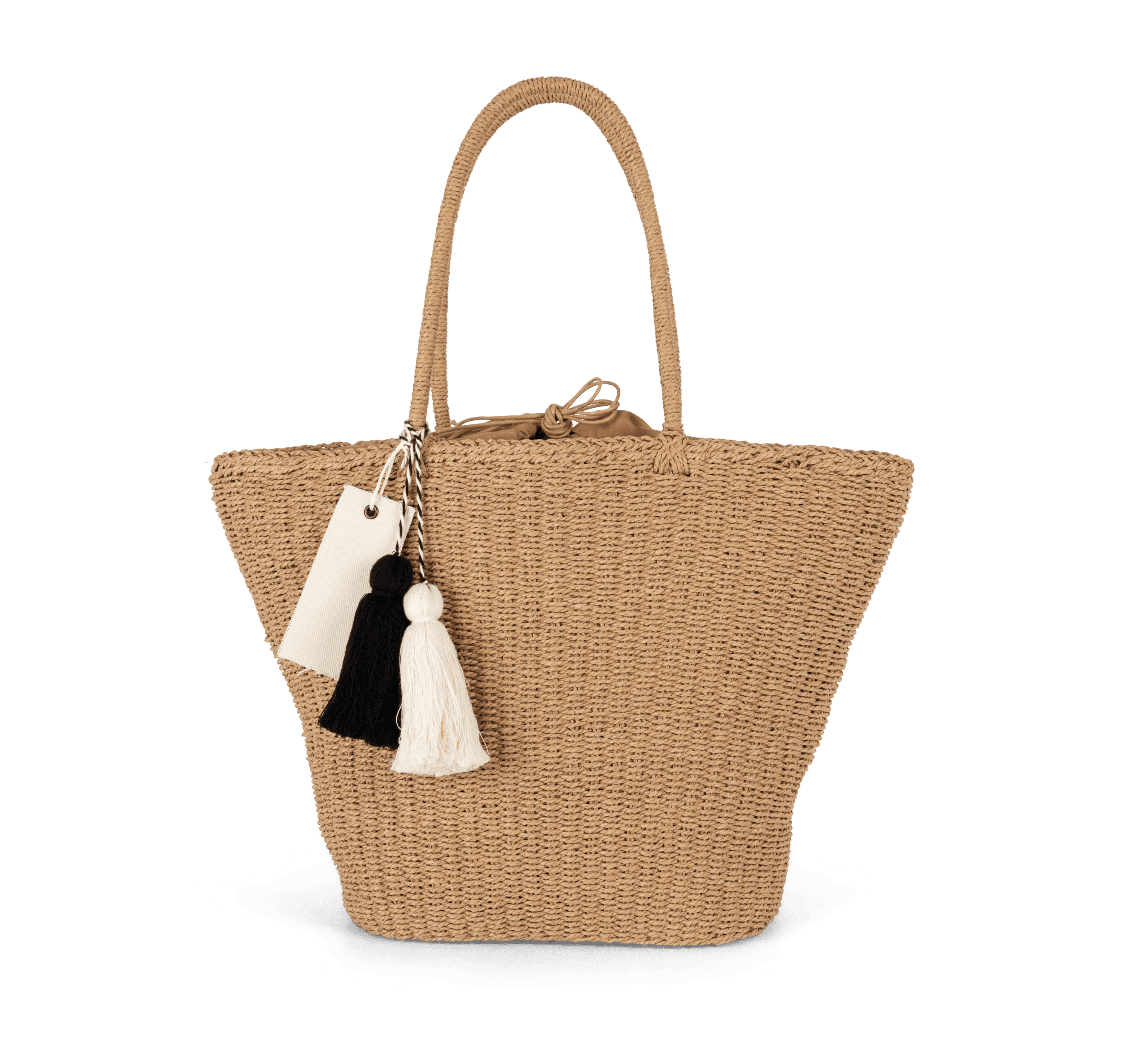 Panier shopping — coloris Vegetal Paper (Beige)