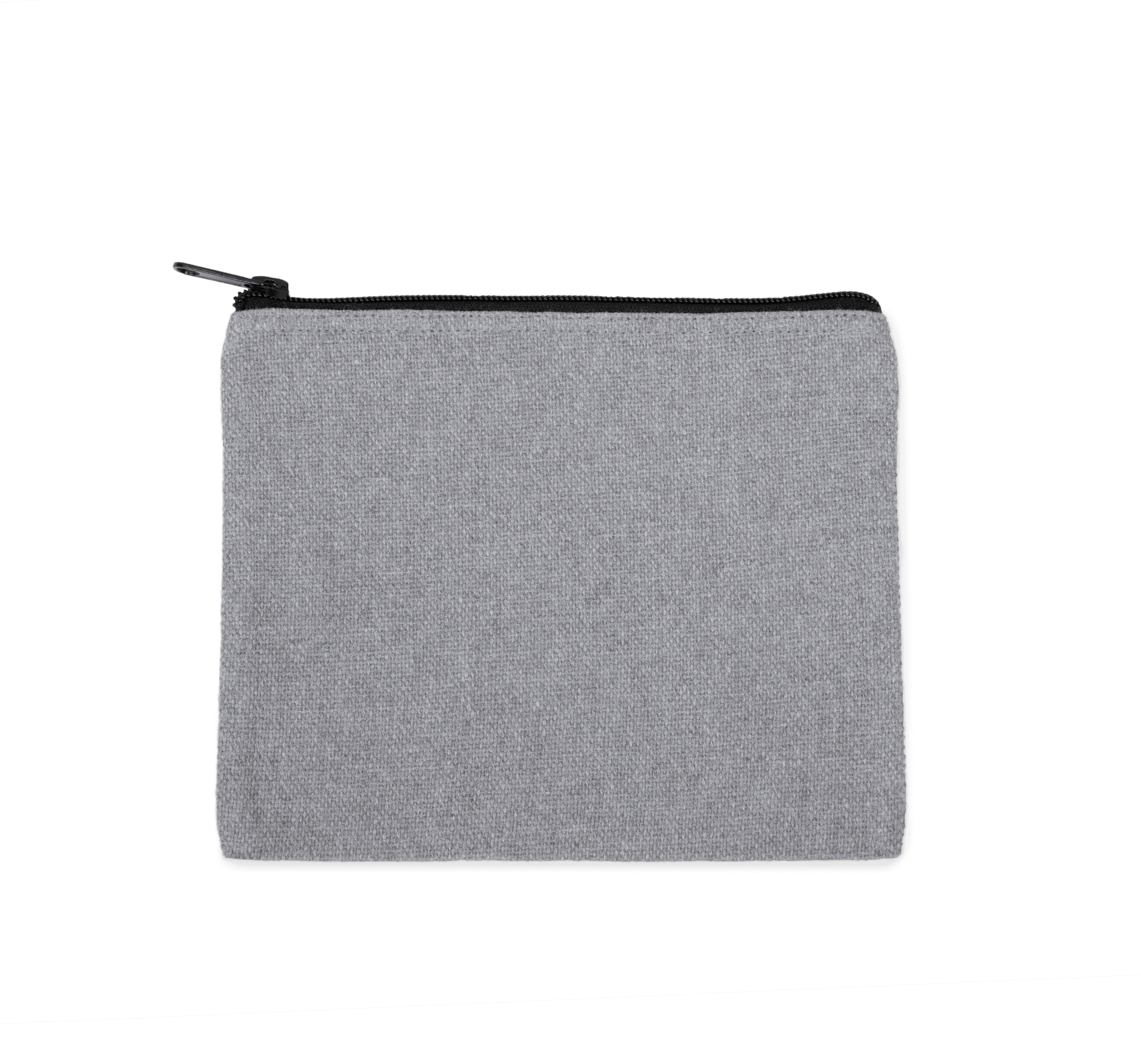Trousse en toile tissée à la main — coloris Flint Grey (Gris)