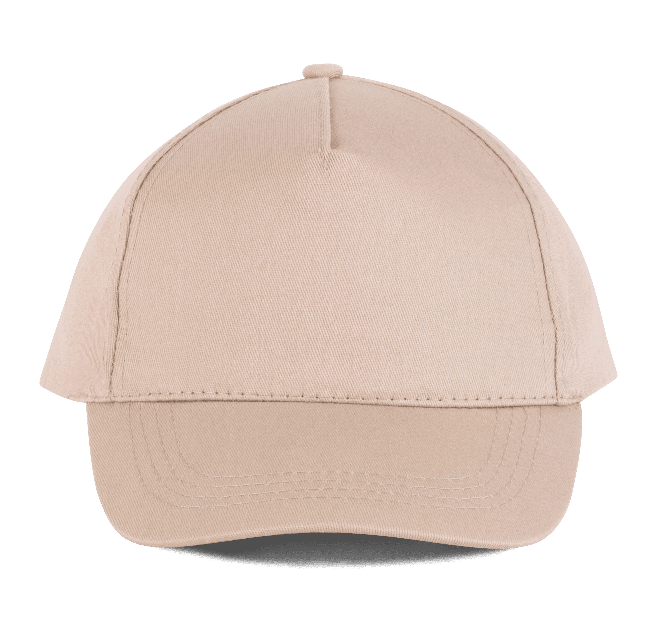 Casquette coton - 5 panneaux — coloris Beige (Beige)