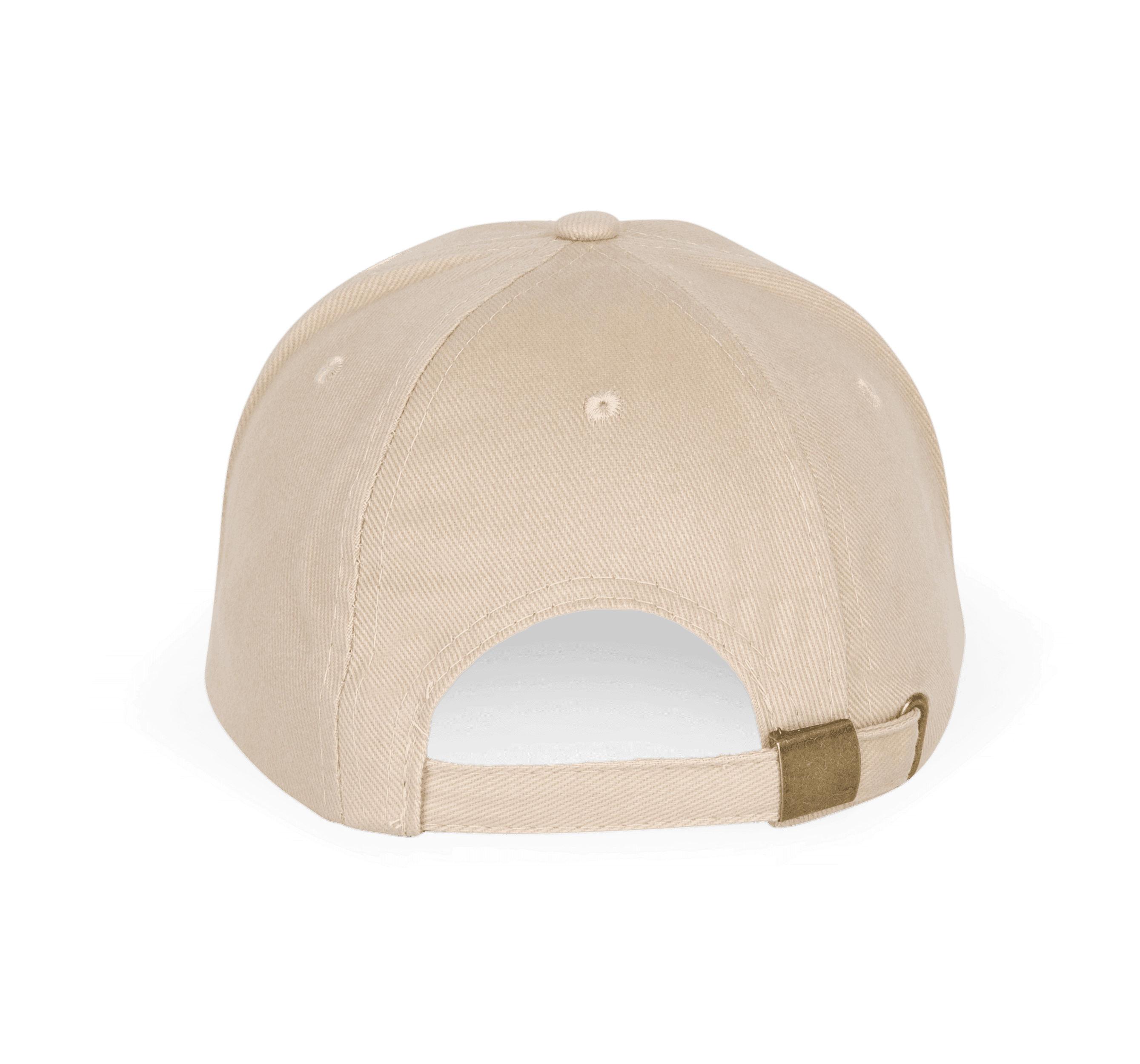 Casquette "Easy printing" - 6 panneaux — coloris Beige (Beige)