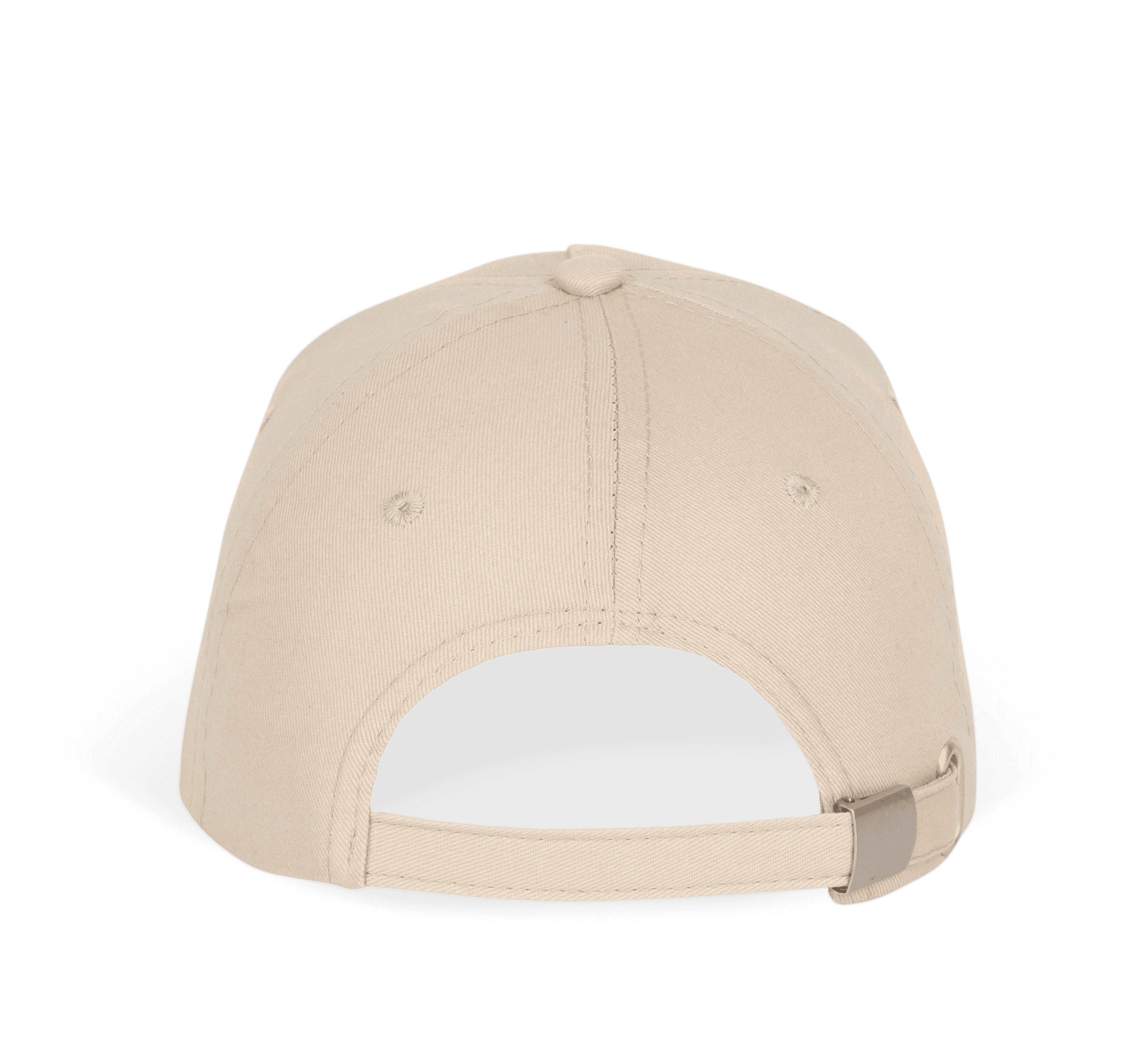 Casquette avec sandwich contrasté - 5 panneaux — coloris Beige / White (Beige)