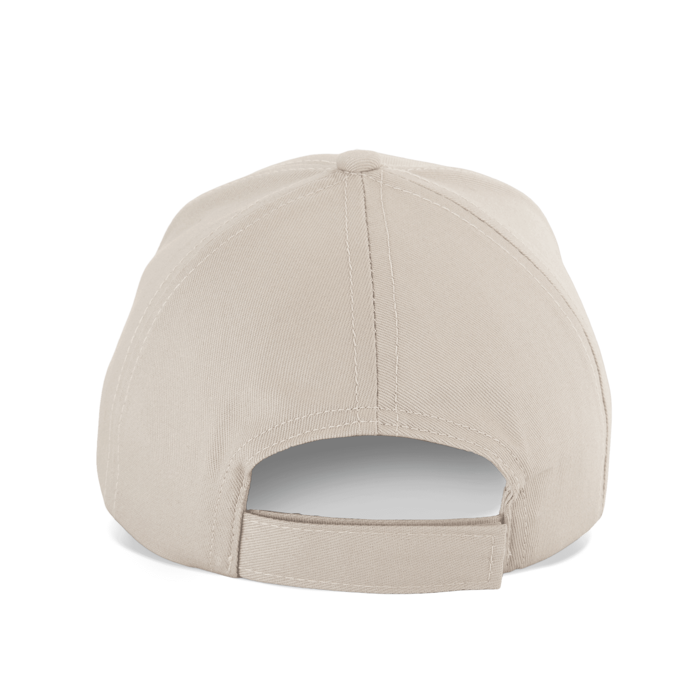 Casquette enfant en coton - 5 panneaux — coloris Beige (Beige)